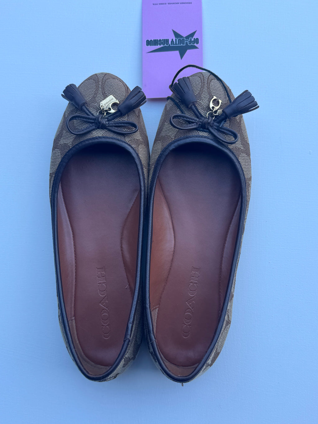 Vintage Coach Ballet Flats | 5US |