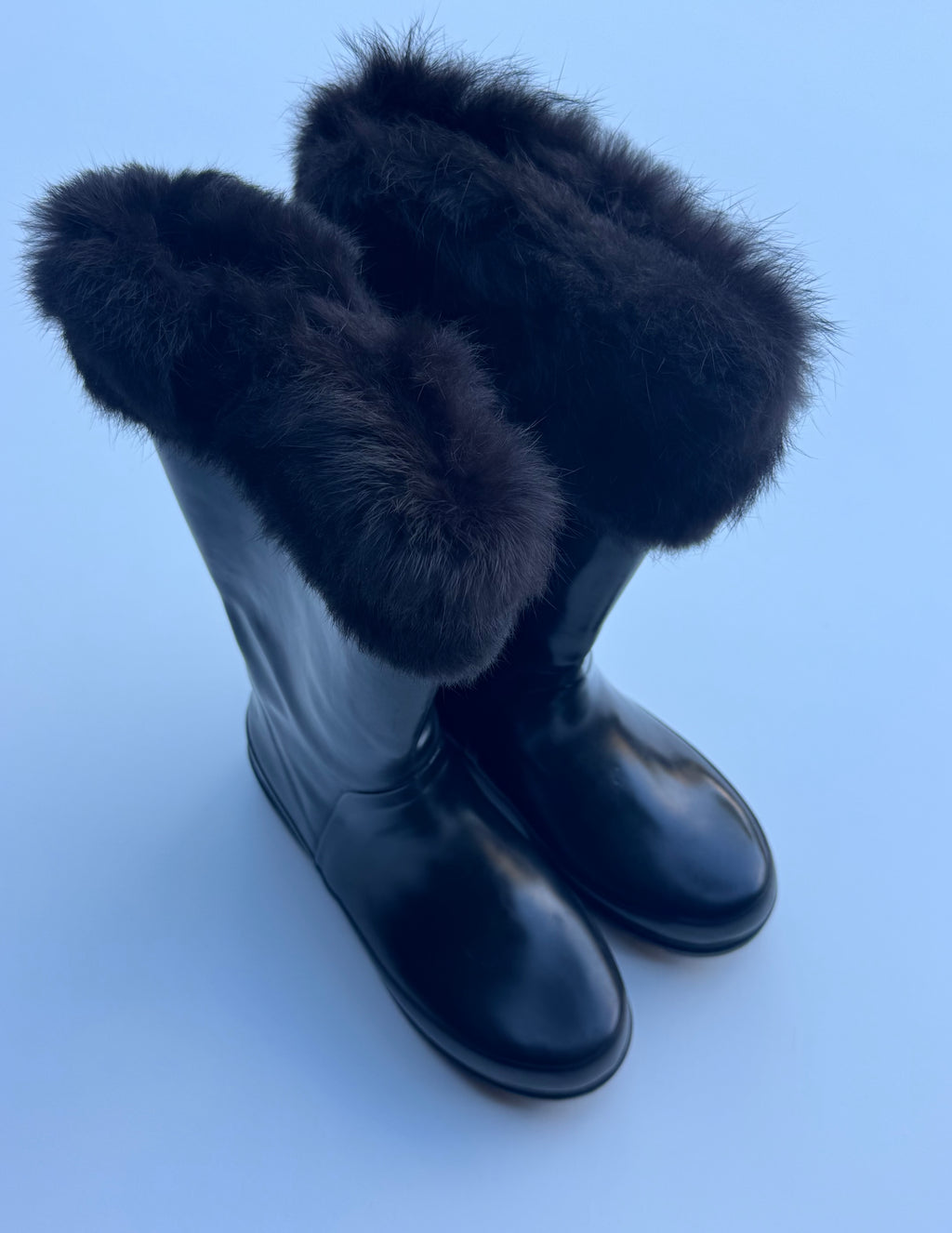 Vintage Coach Fur Boots | 6US |