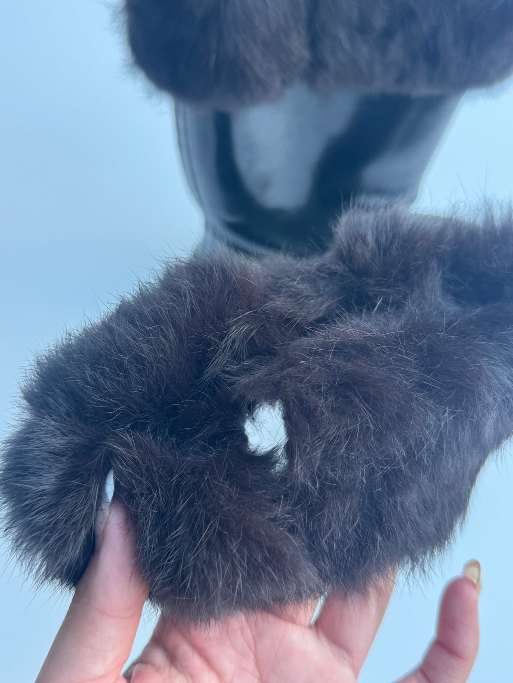Vintage Coach Fur Boots | 6US |
