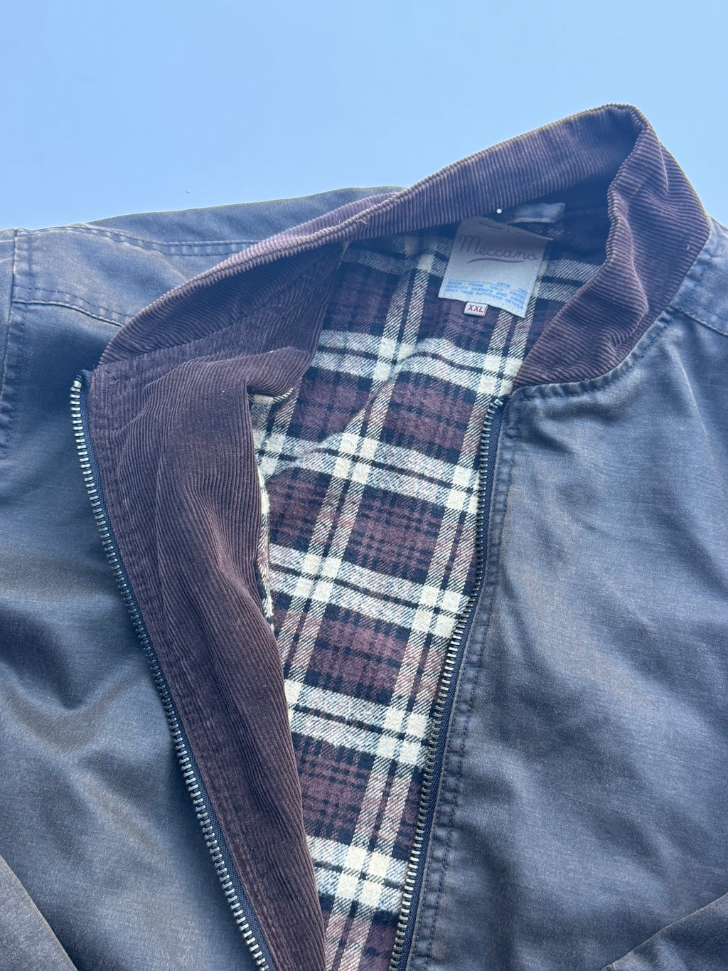 Vintage Leather Style Jacket | L |