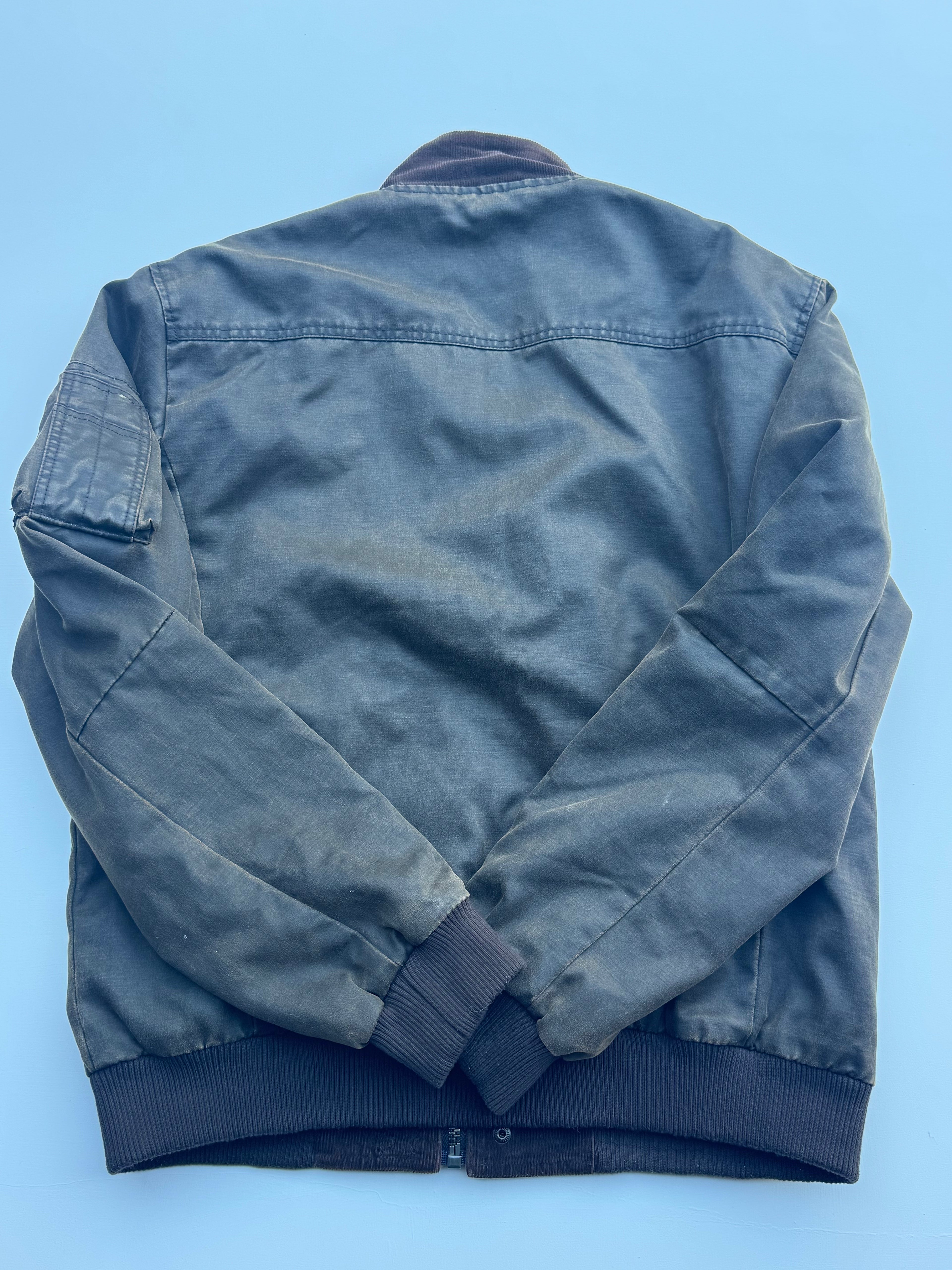 Vintage Leather Style Jacket | L |