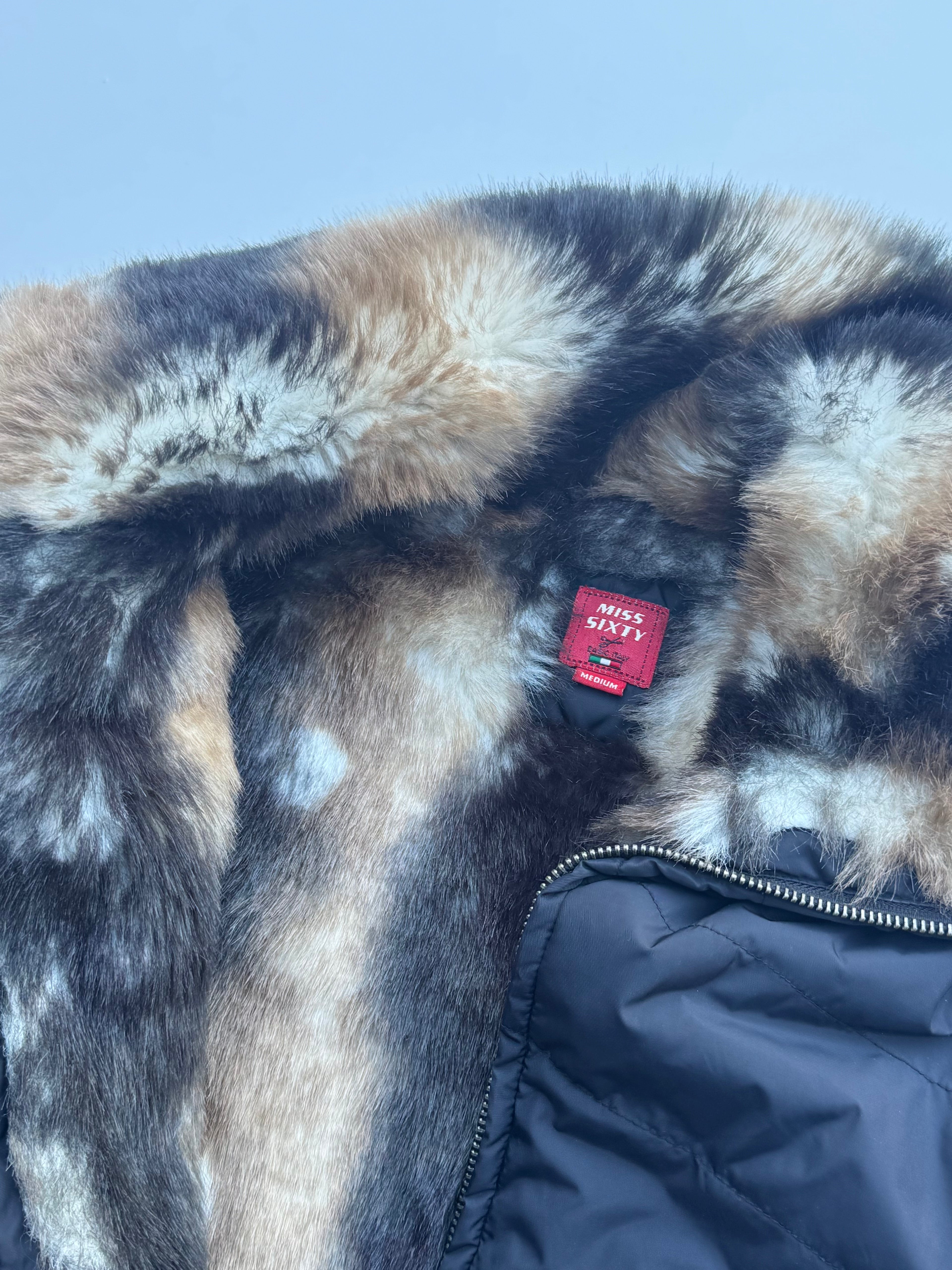 Vintage MISS SIXTY Fur Jacket RARE | S-M |