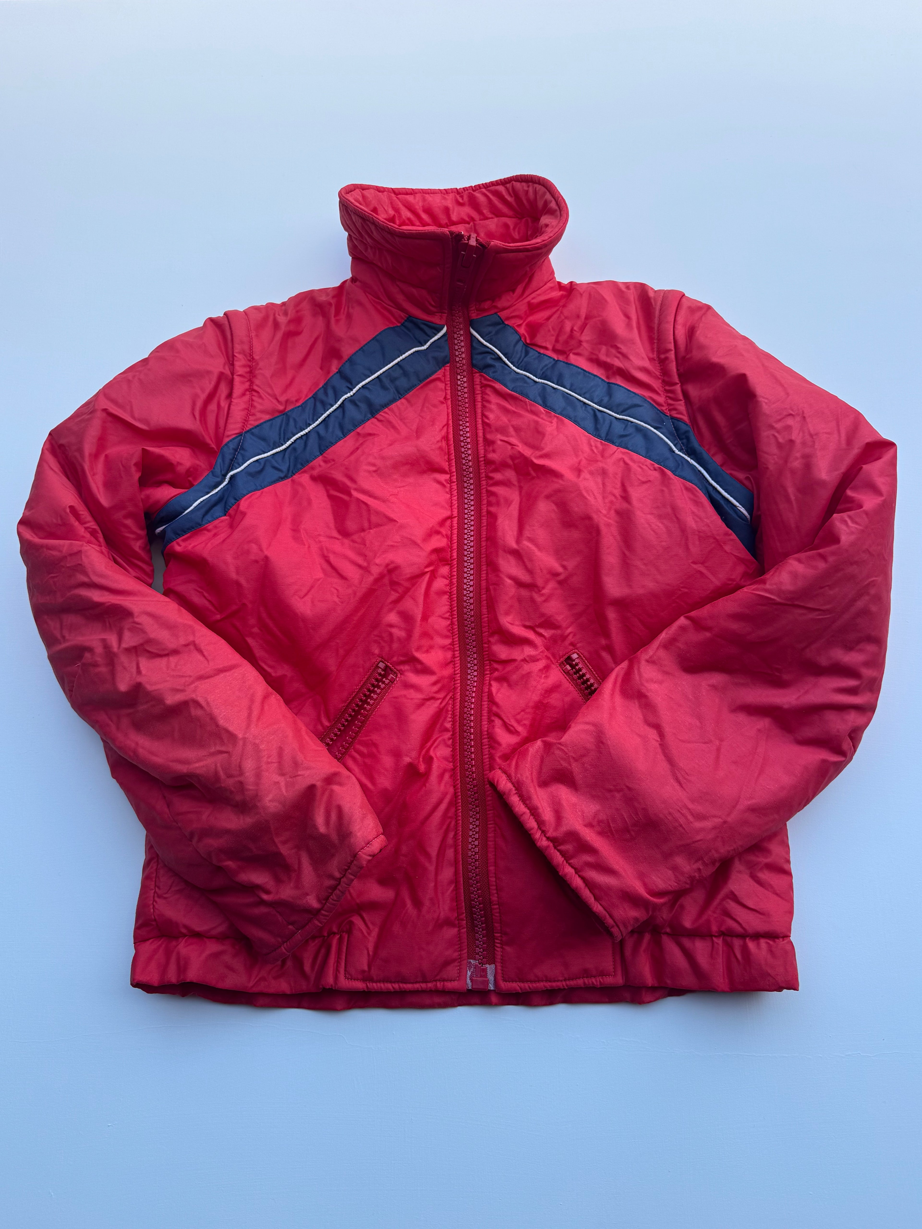 Vintage Zip-Up Puffer Jacket | S-M |