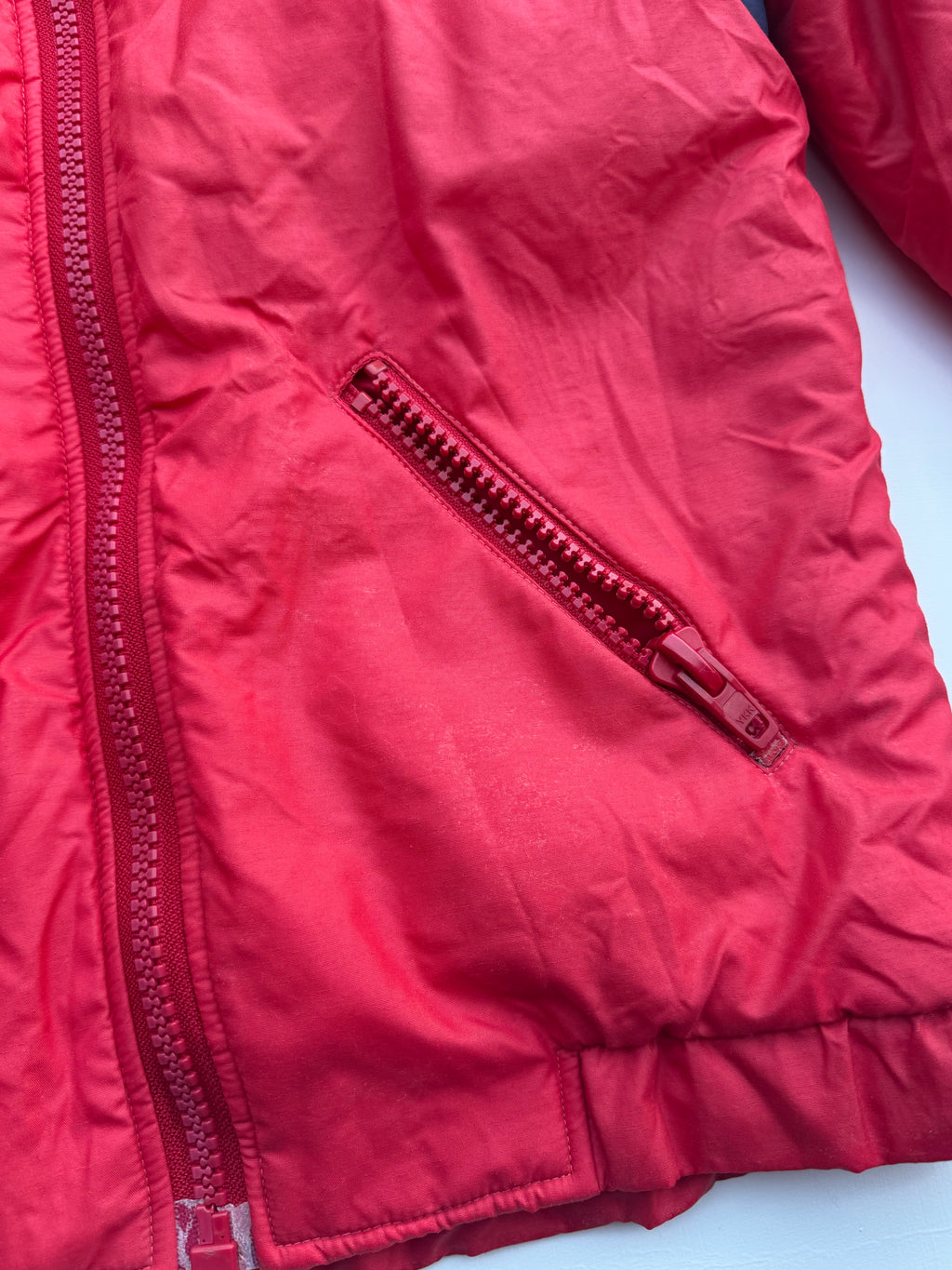 Vintage Zip-Up Puffer Jacket | S-M |