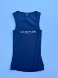 Y2K Bebe Rhinestone Tank Top | S |
