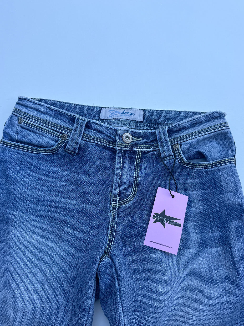 Y2K Denim Capris | 28W |