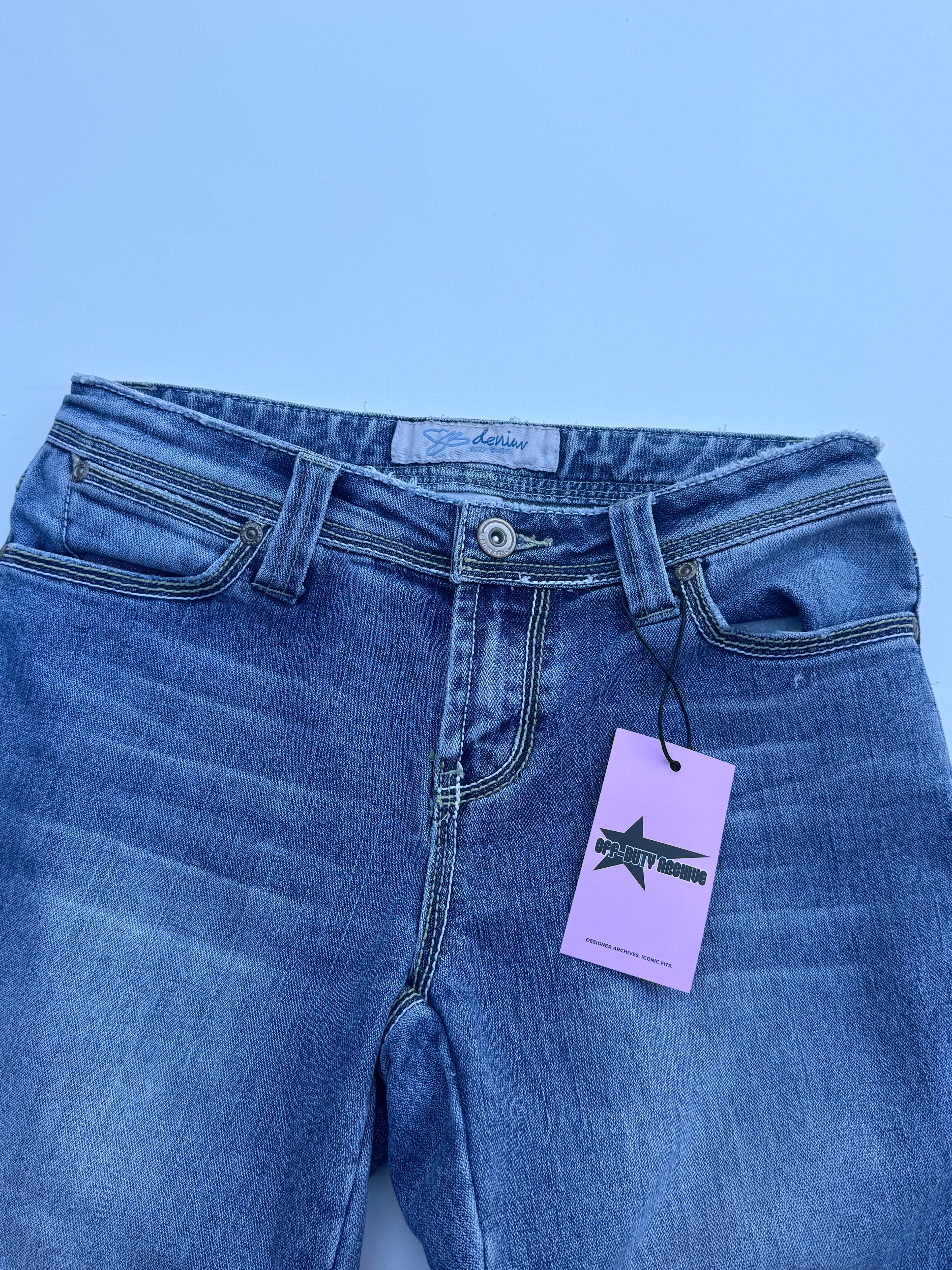 Y2K Denim Capris | 28W |