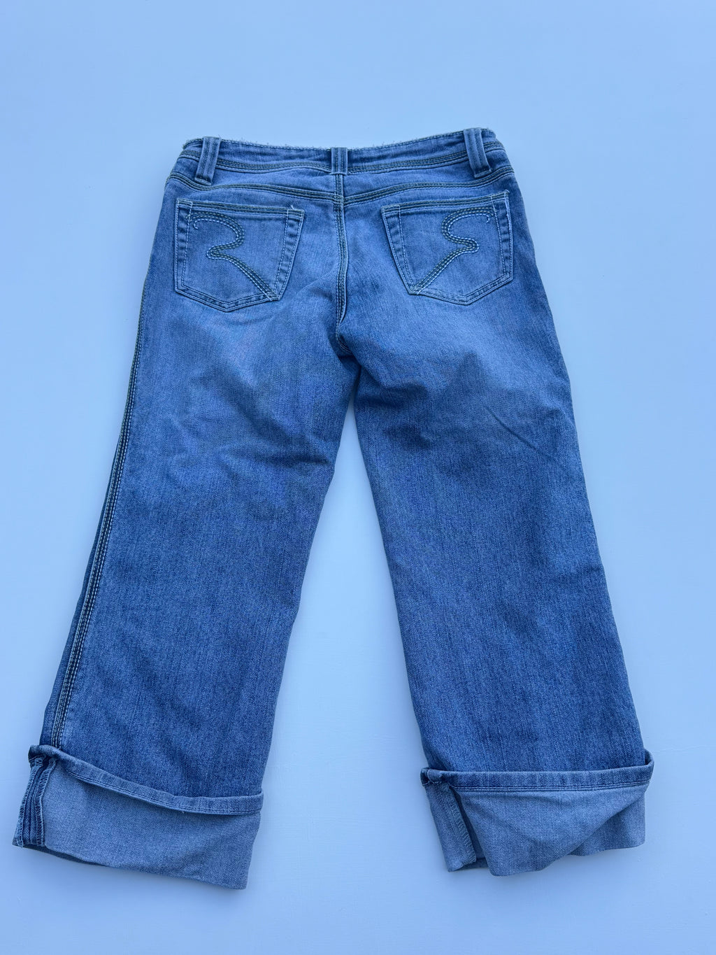 Y2K Denim Capris | 28W |