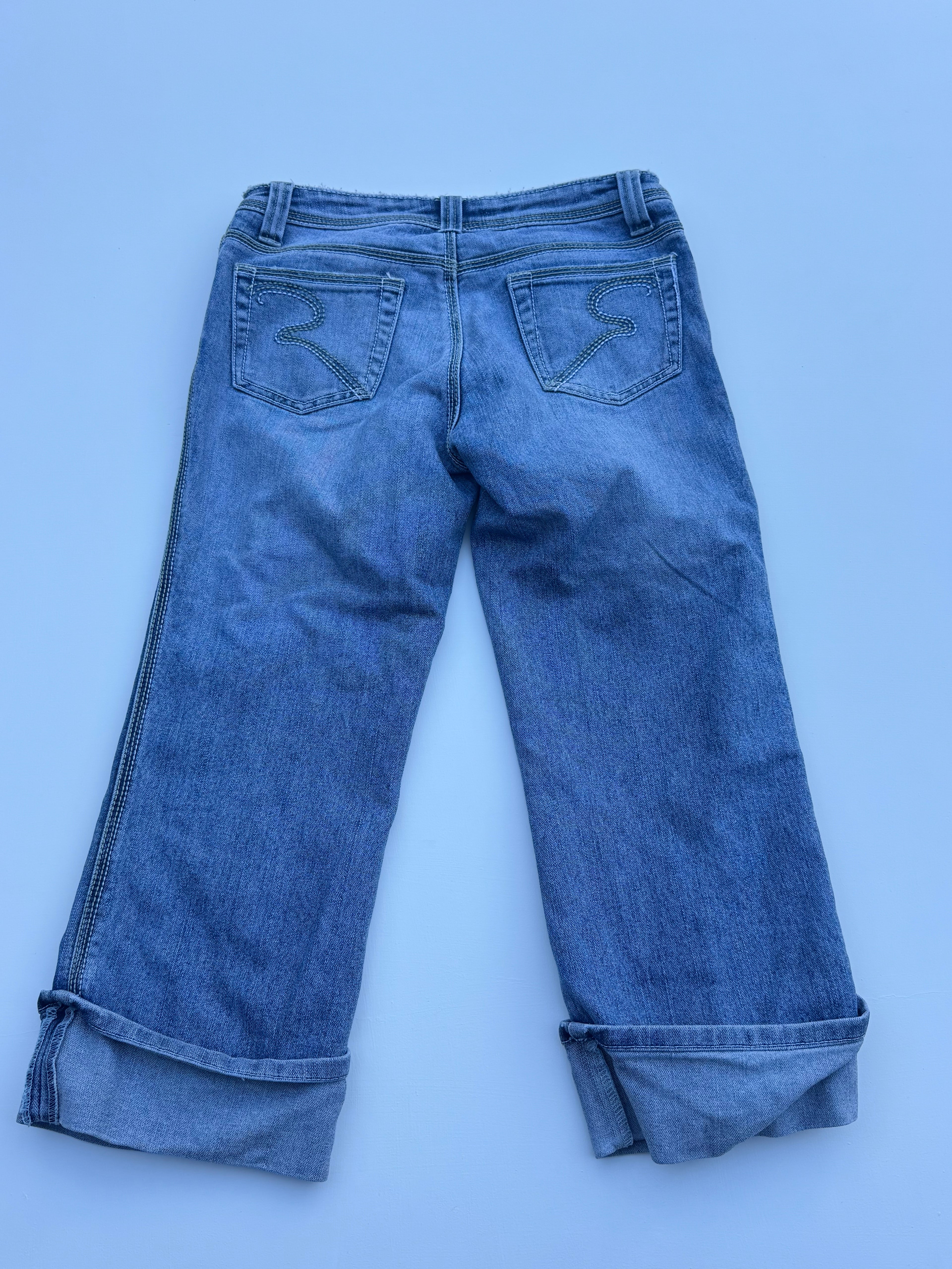 Y2K Denim Capris | 28W |