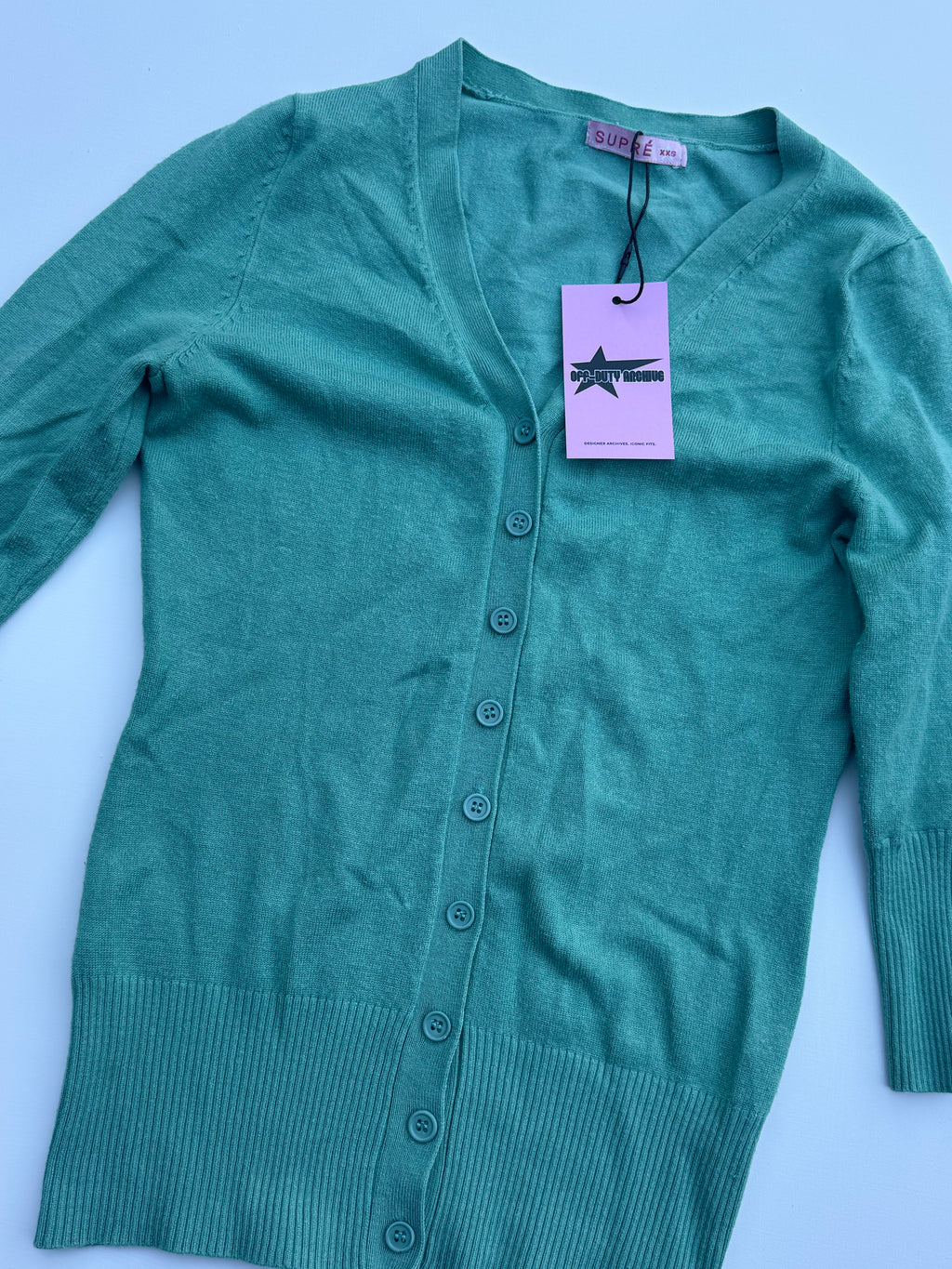 Vintage Button-Up Cardigan | XXS |