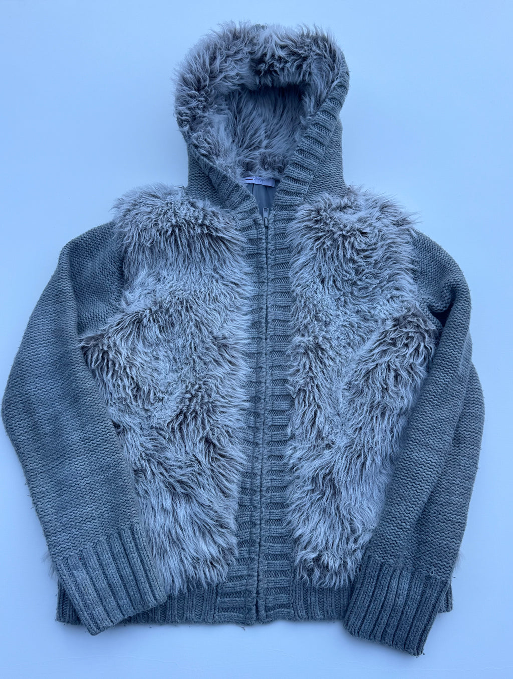 Vintage Fur Knit Sweater | M |