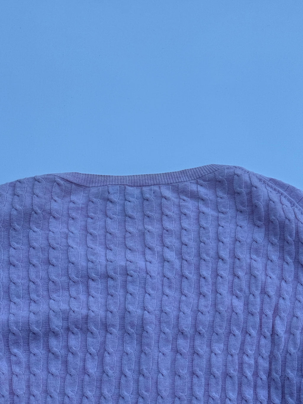 Vintage Pink Tommy Hilfiger Cable Knit | M |