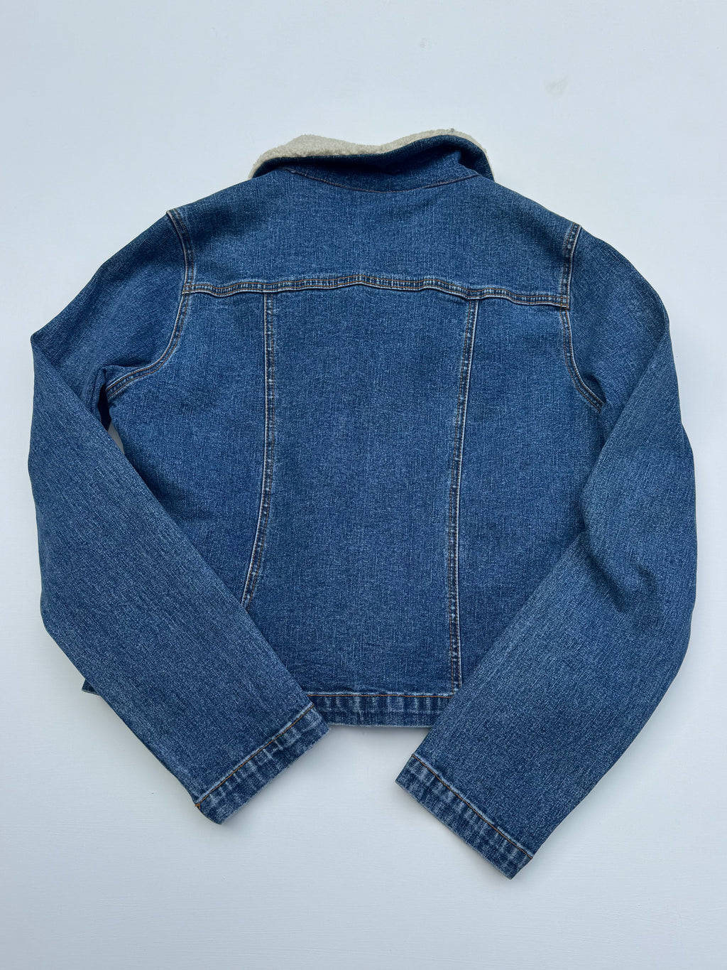 Vintage Sherpa Denim Jacket | S |