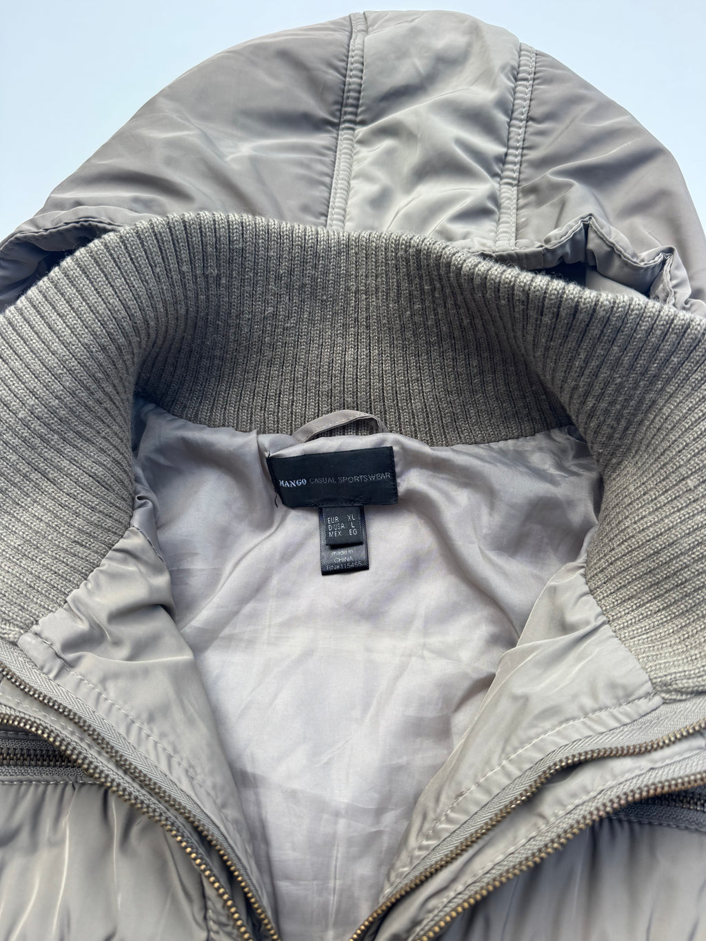 Vintage Funnel Puffer Jacket | M |