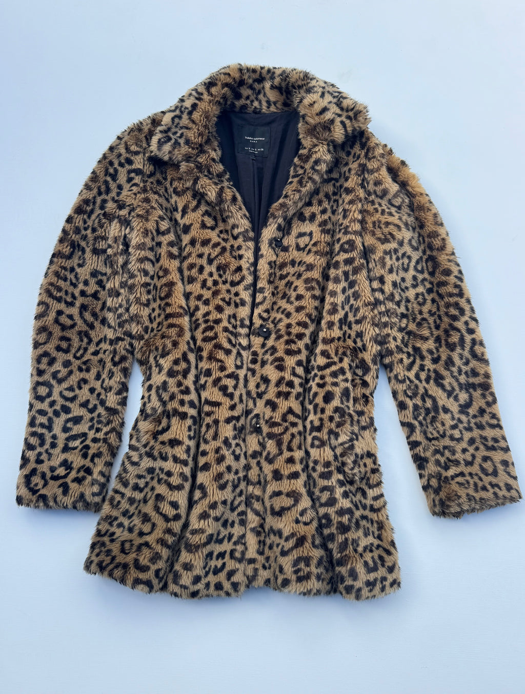 Leopard Fur Jacket ZARA | S-M |