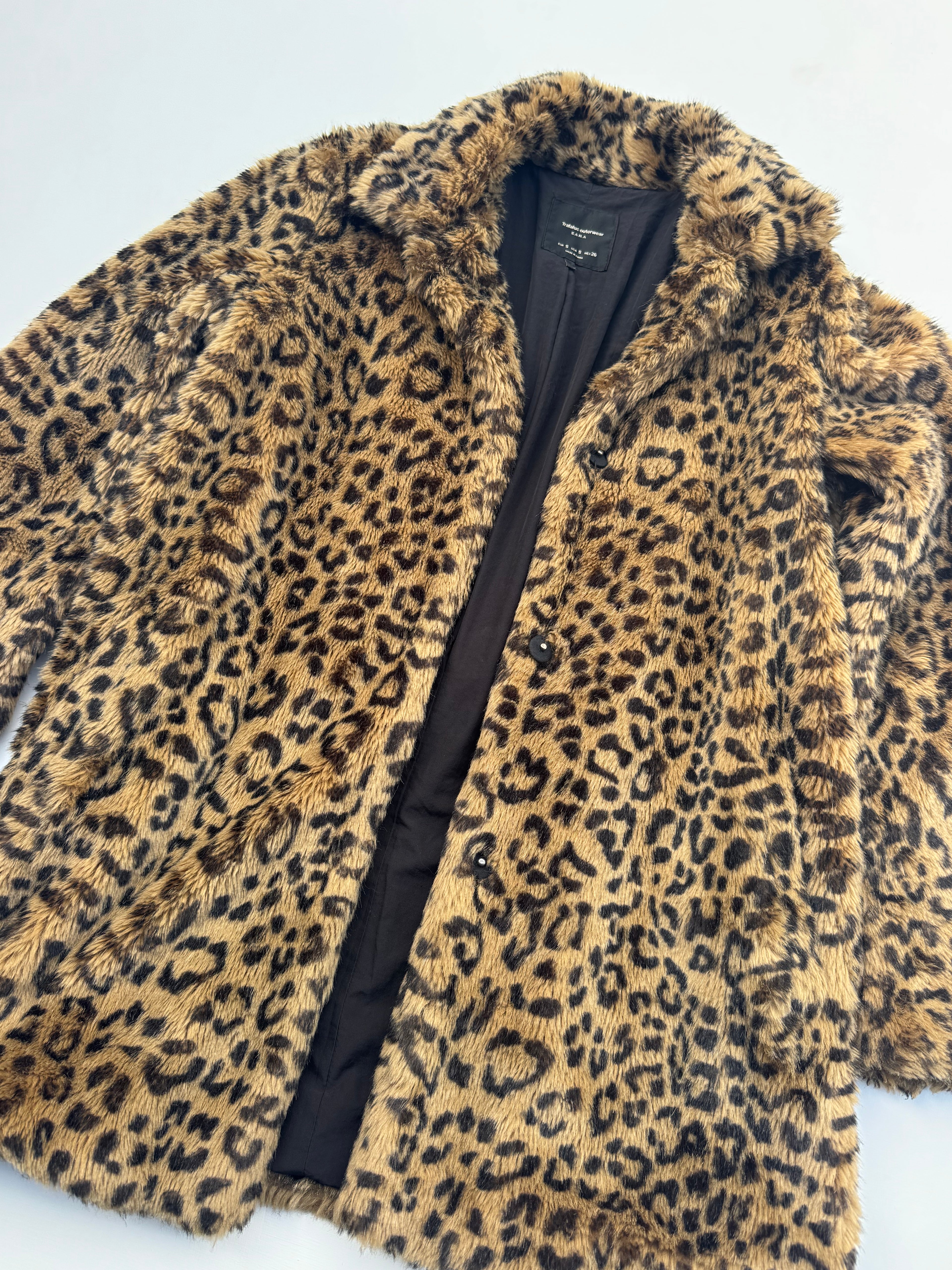 Leopard Fur Jacket ZARA | S-M |