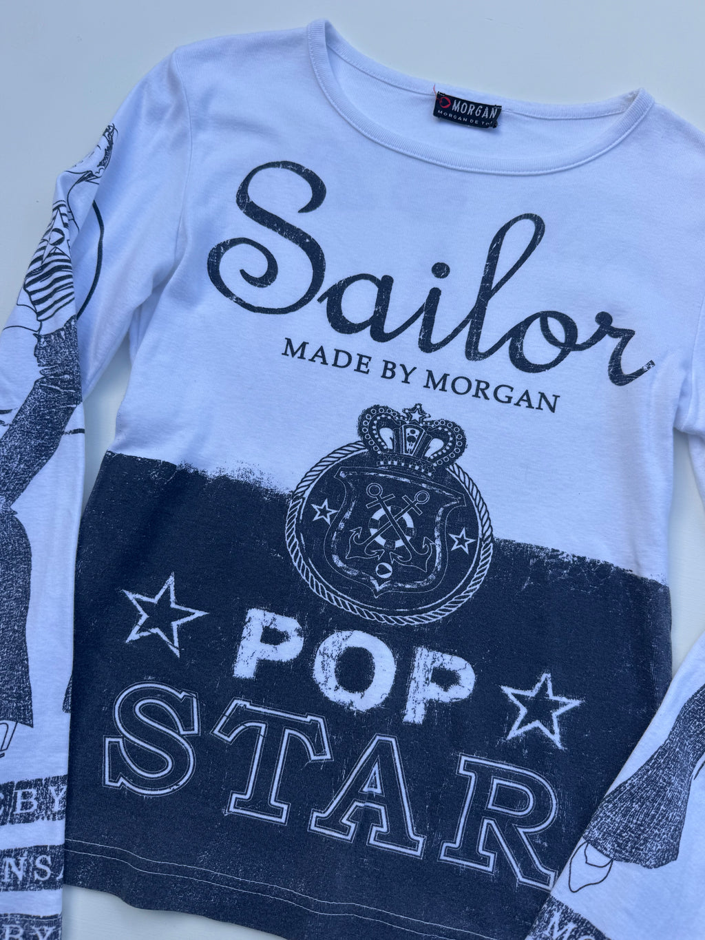 Vintage MORGAN DE TOI Long Sleeve Graphic | 10 |