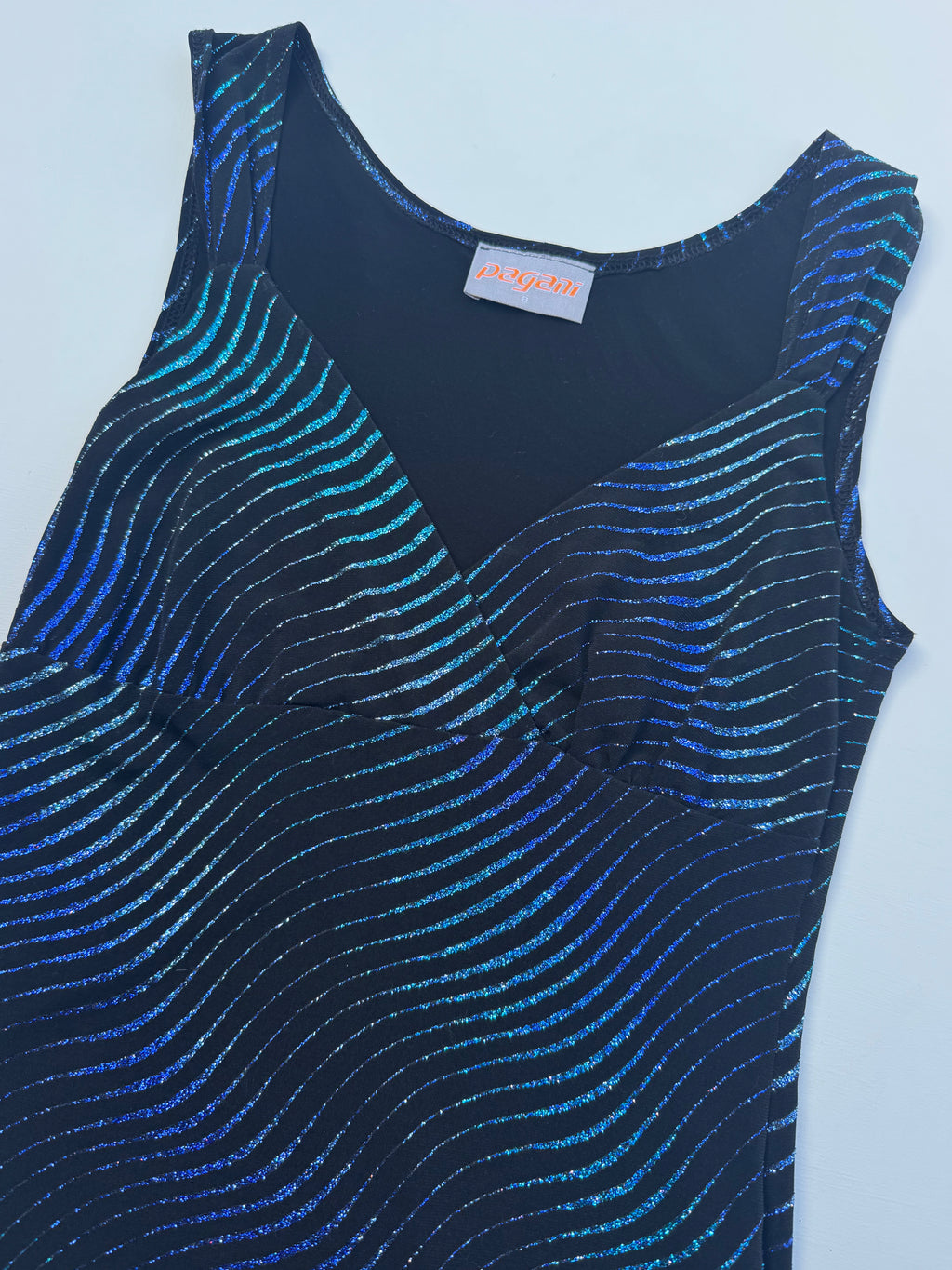 Y2K Sequin Pagani Tank Top | S |