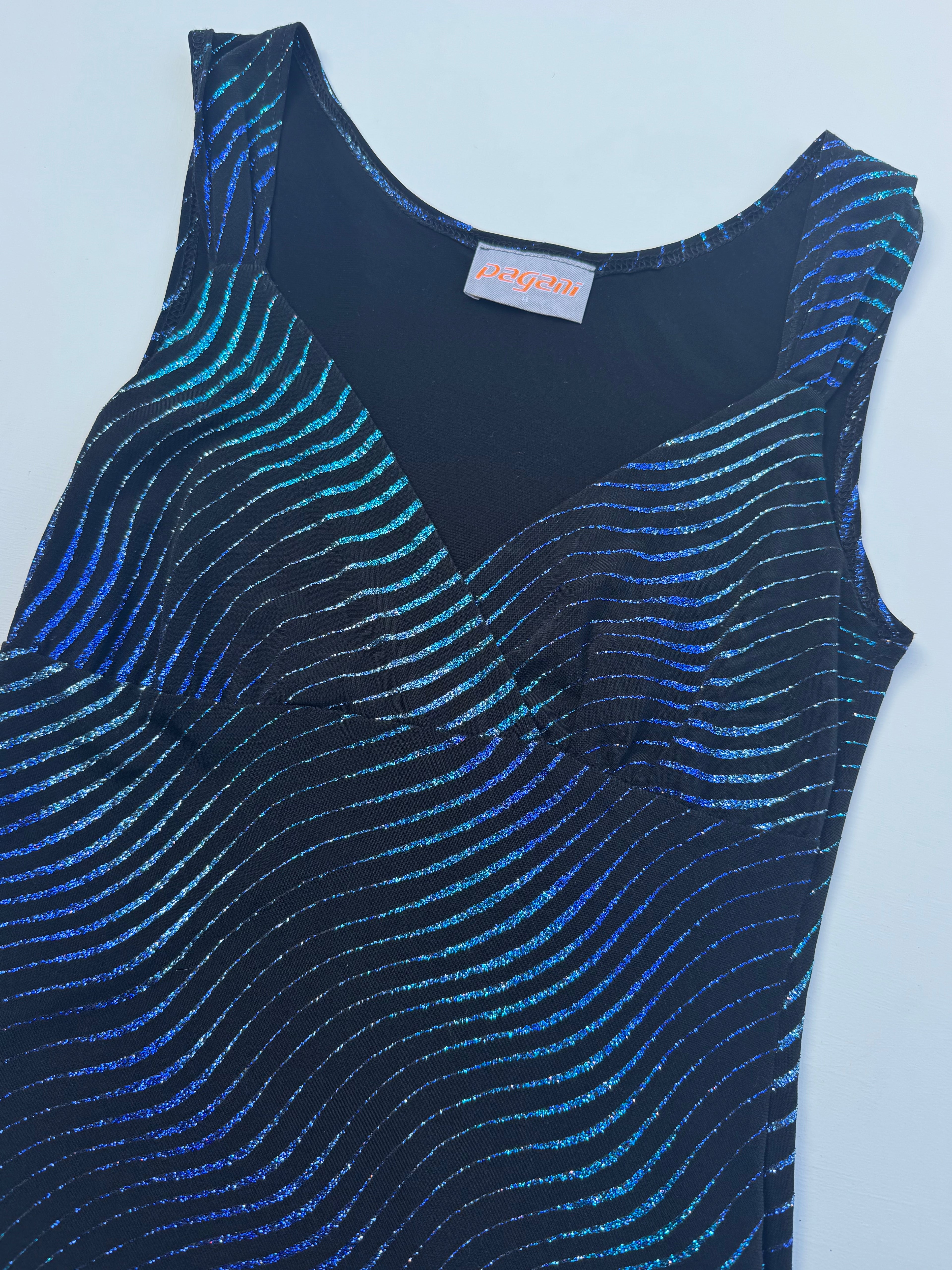 Y2K Sequin Pagani Tank Top | S |