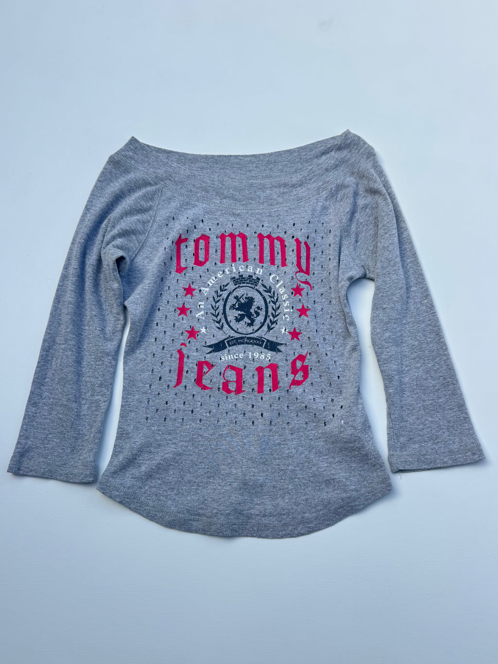 Y2K Tommy Jeans Long Sleeve | S-M |