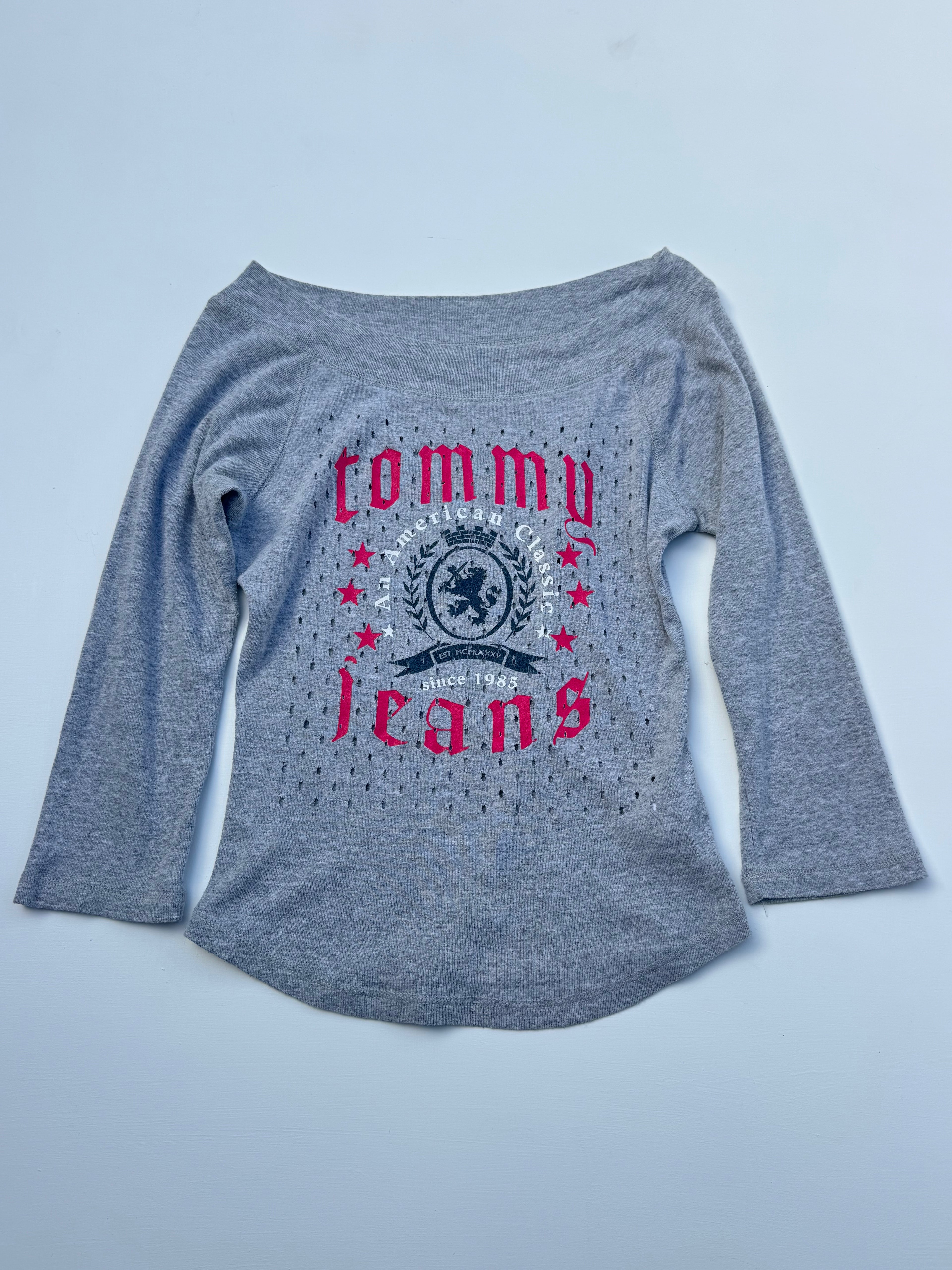 Y2K Tommy Jeans Long Sleeve | S-M |