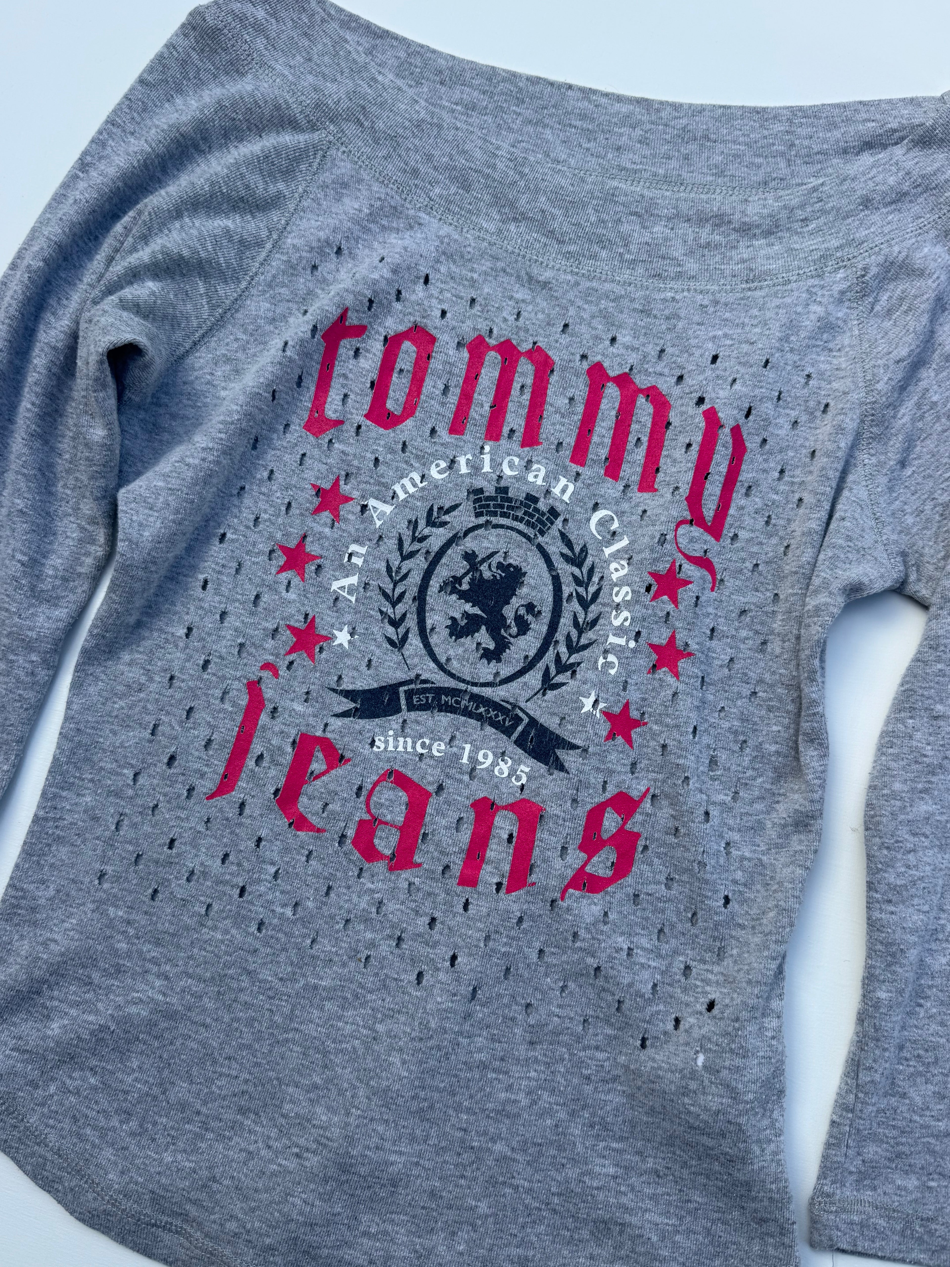 Y2K Tommy Jeans Long Sleeve | S-M |