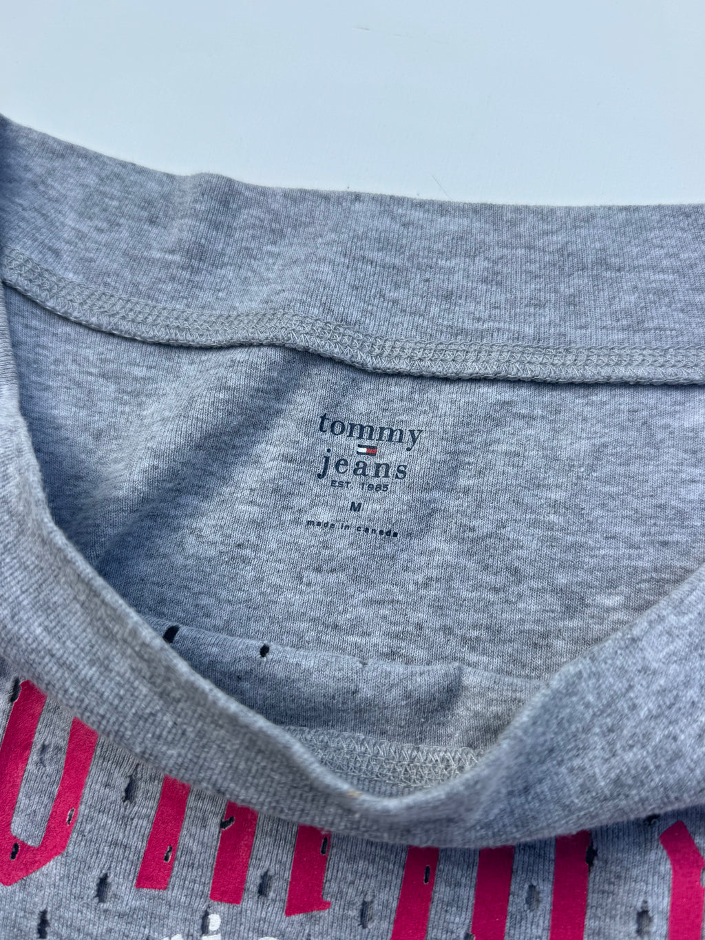 Y2K Tommy Jeans Long Sleeve | S-M |