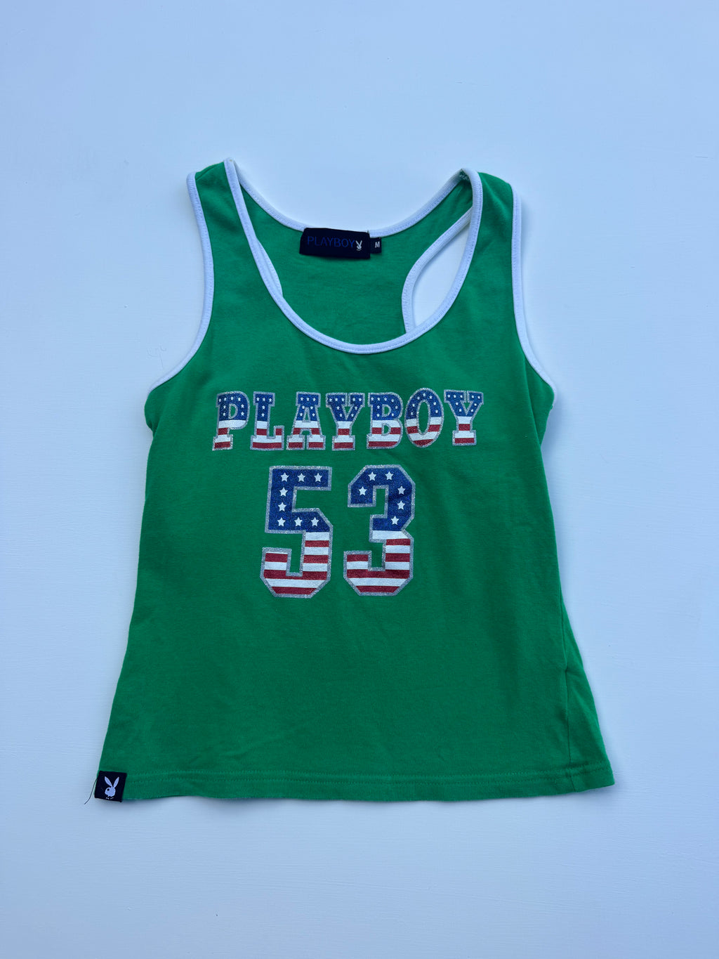 Vintage Playboy Tank Top | M |