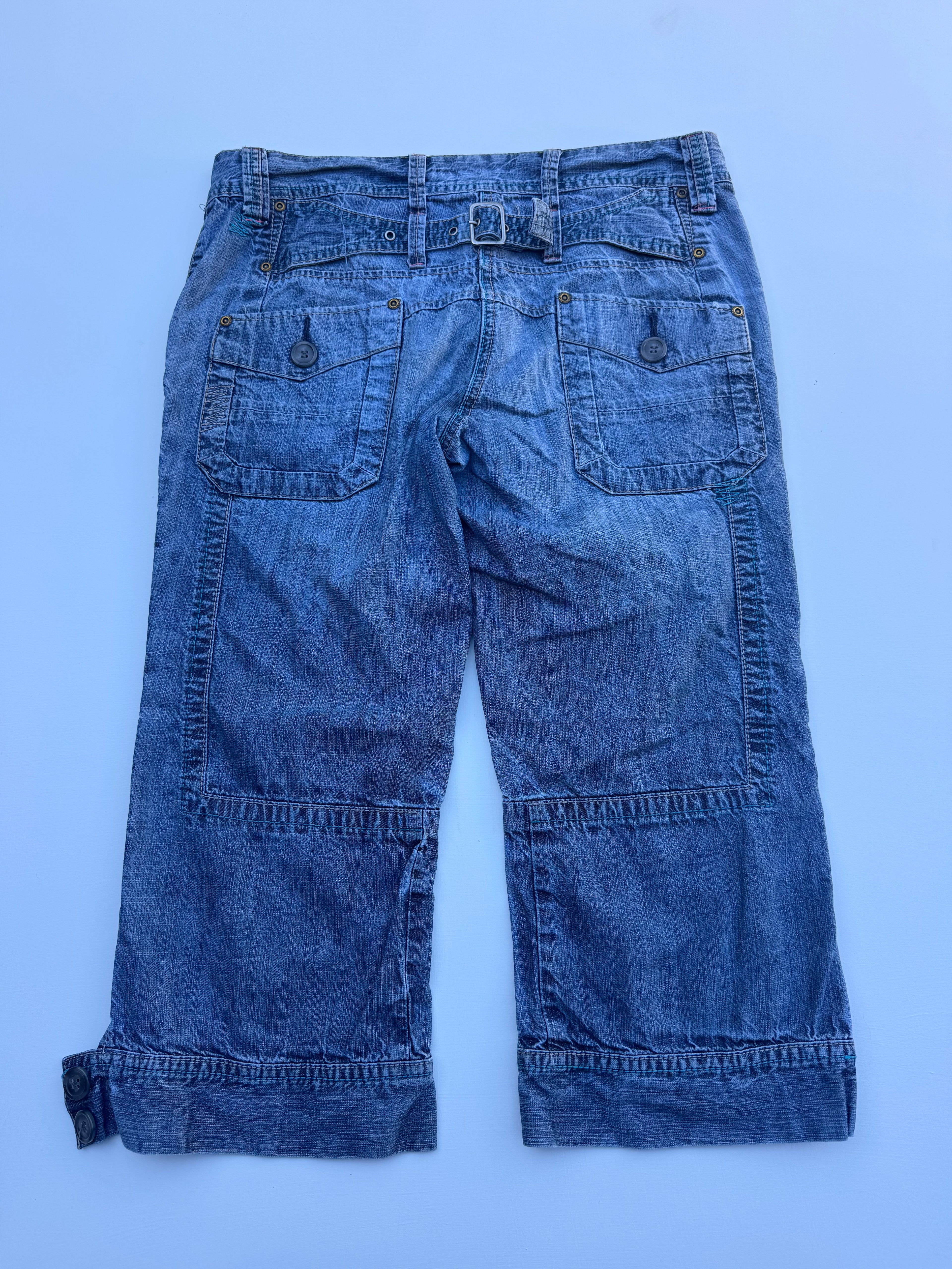 Vintage Cargo Detailed Capris | 8-10 |