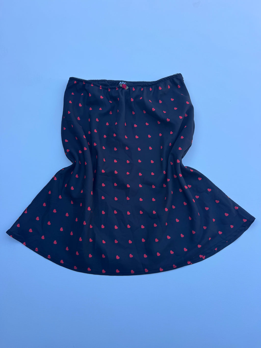 Y2K Midi Satin Skirt | S |