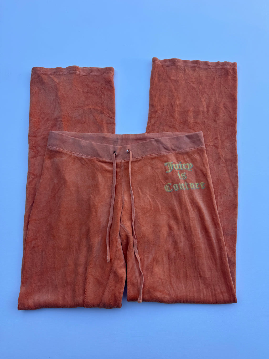 Vintage Juicy Couture Track Pants Orange | S-M |
