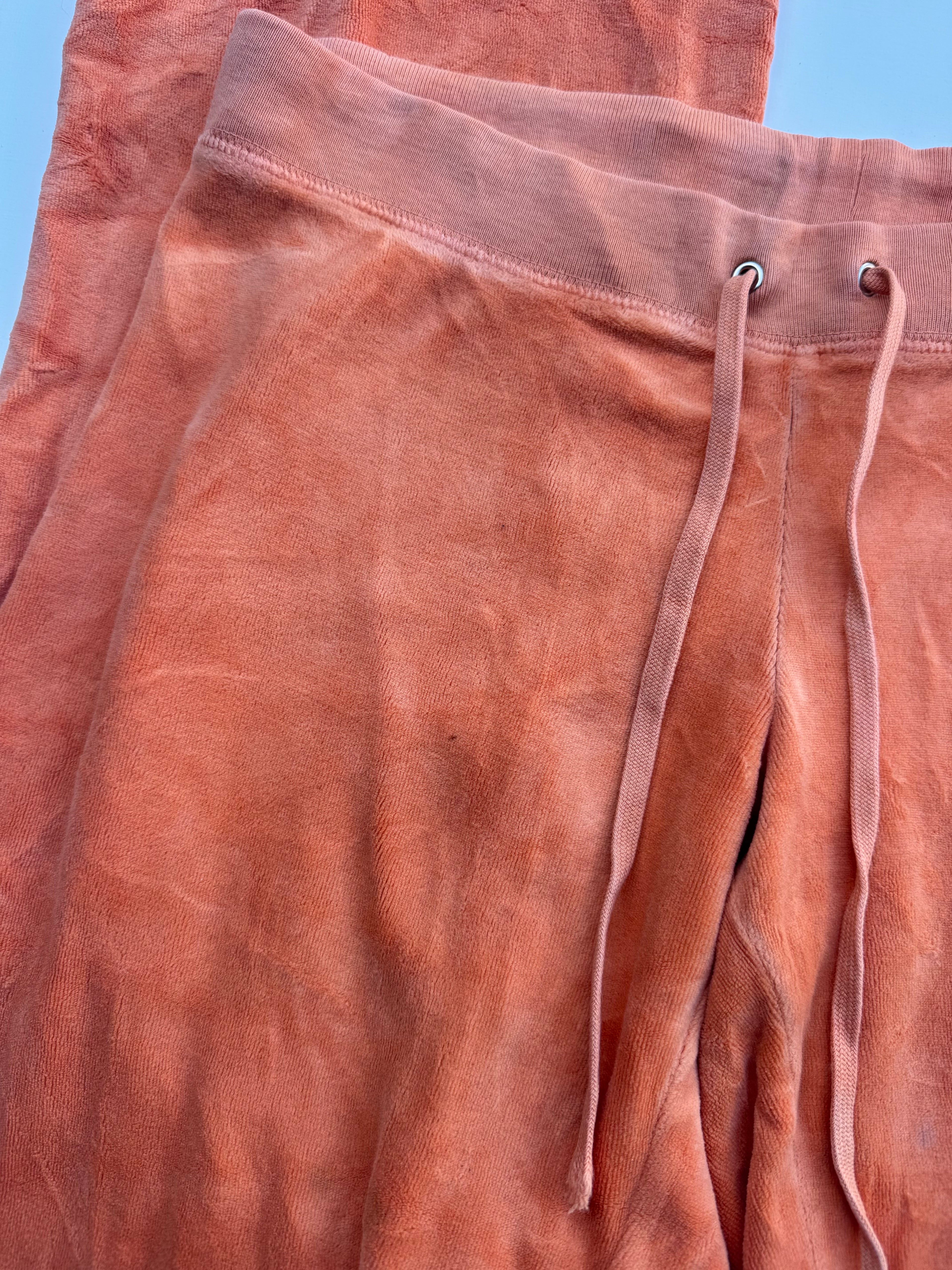 Vintage Juicy Couture Track Pants Orange | S-M |