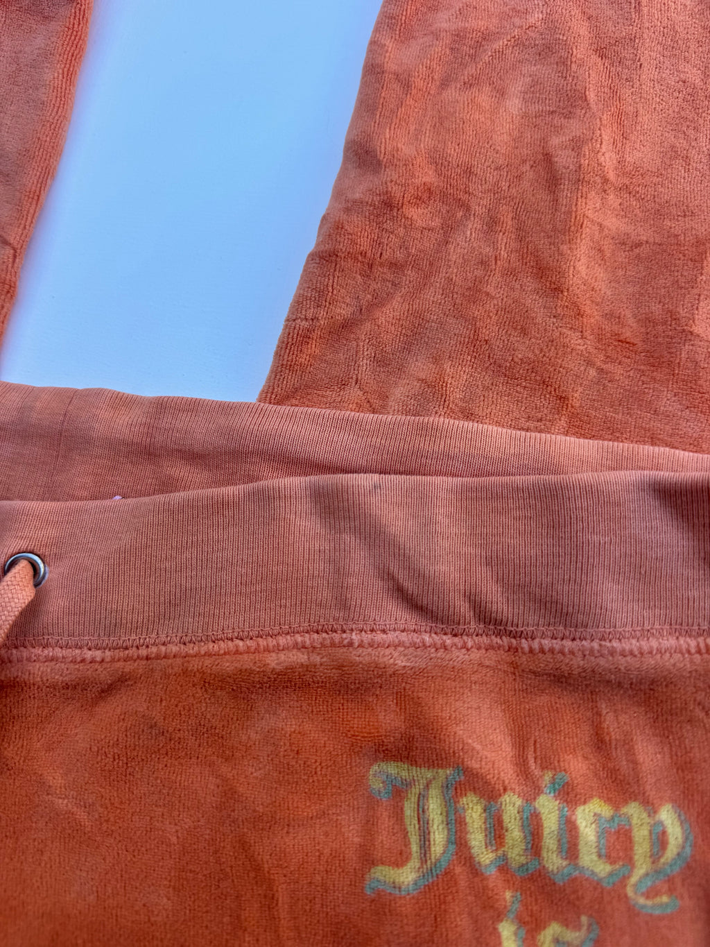 Vintage Juicy Couture Track Pants Orange | S-M |