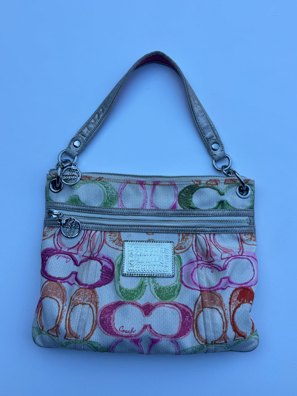 Vintage Coach x Poppy Dream Hippie Scribble SET - RARE