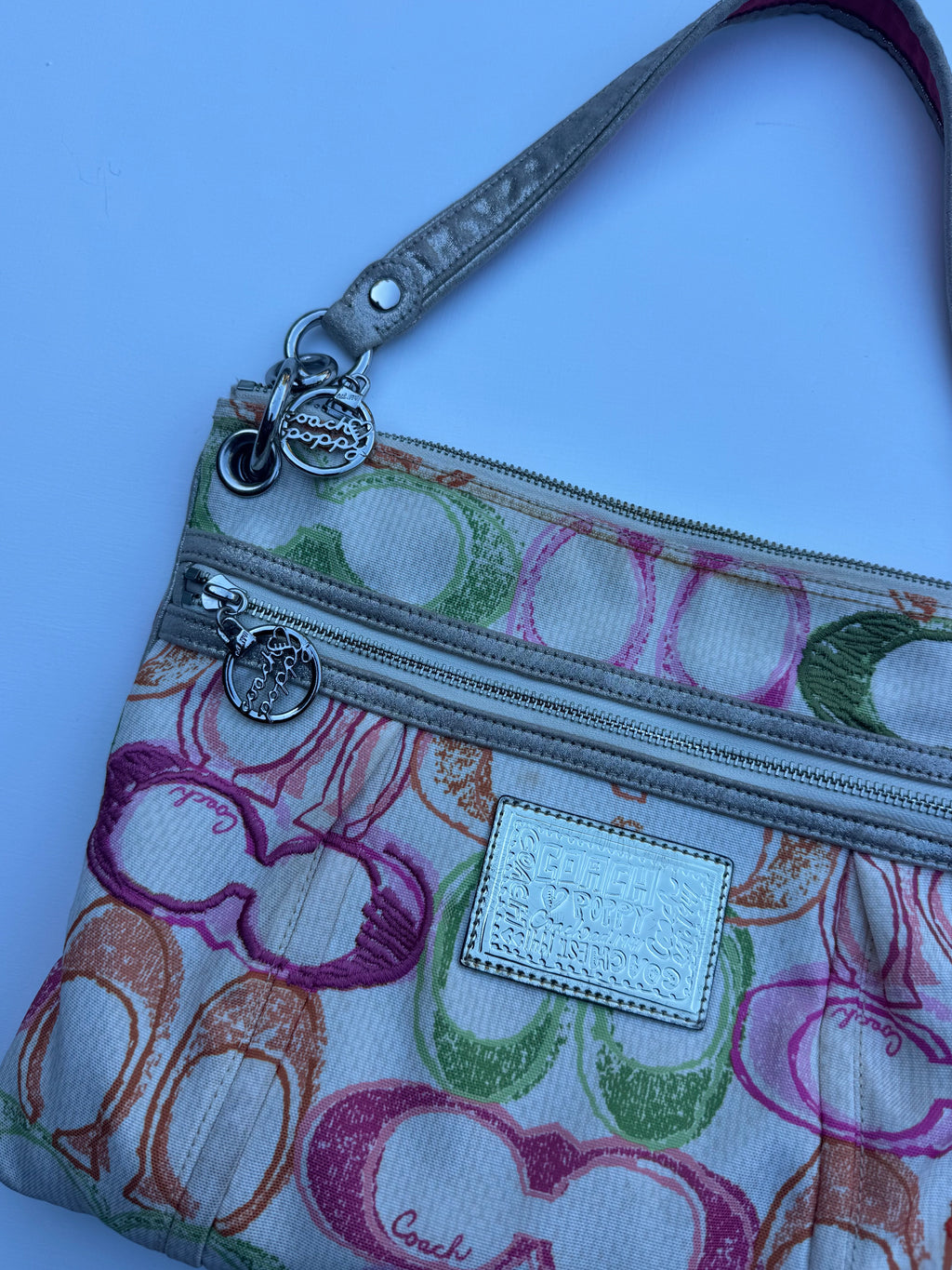 Vintage Coach x Poppy Dream Hippie Scribble SET - RARE