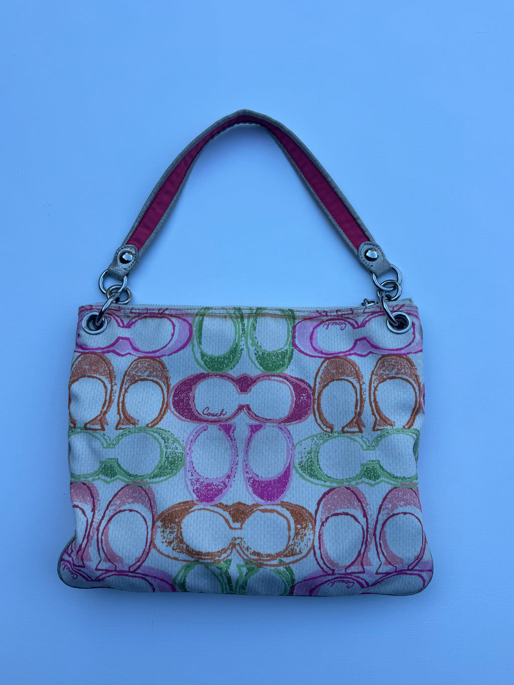Vintage Coach x Poppy Dream Hippie Scribble SET - RARE