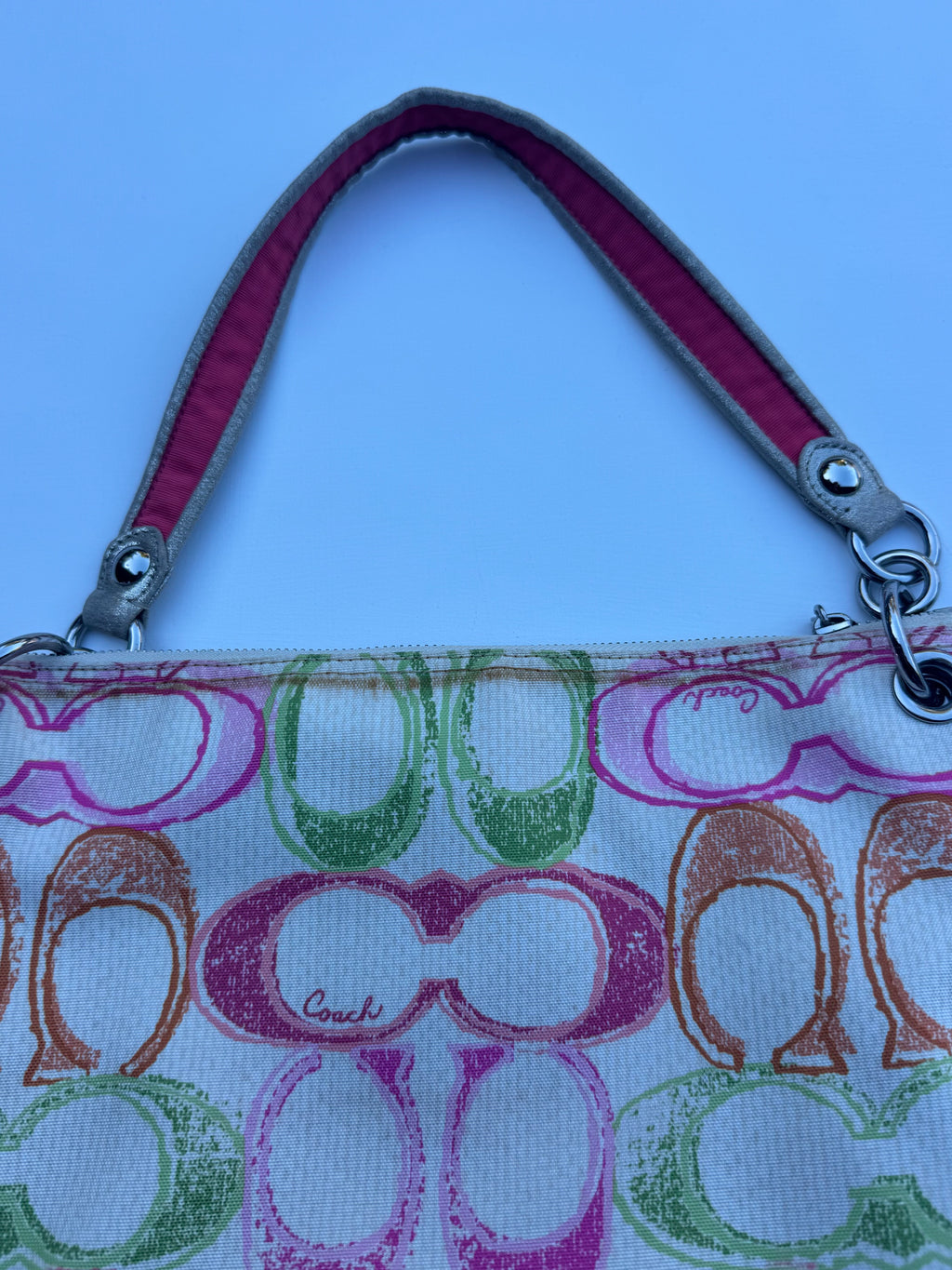 Vintage Coach x Poppy Dream Hippie Scribble SET - RARE