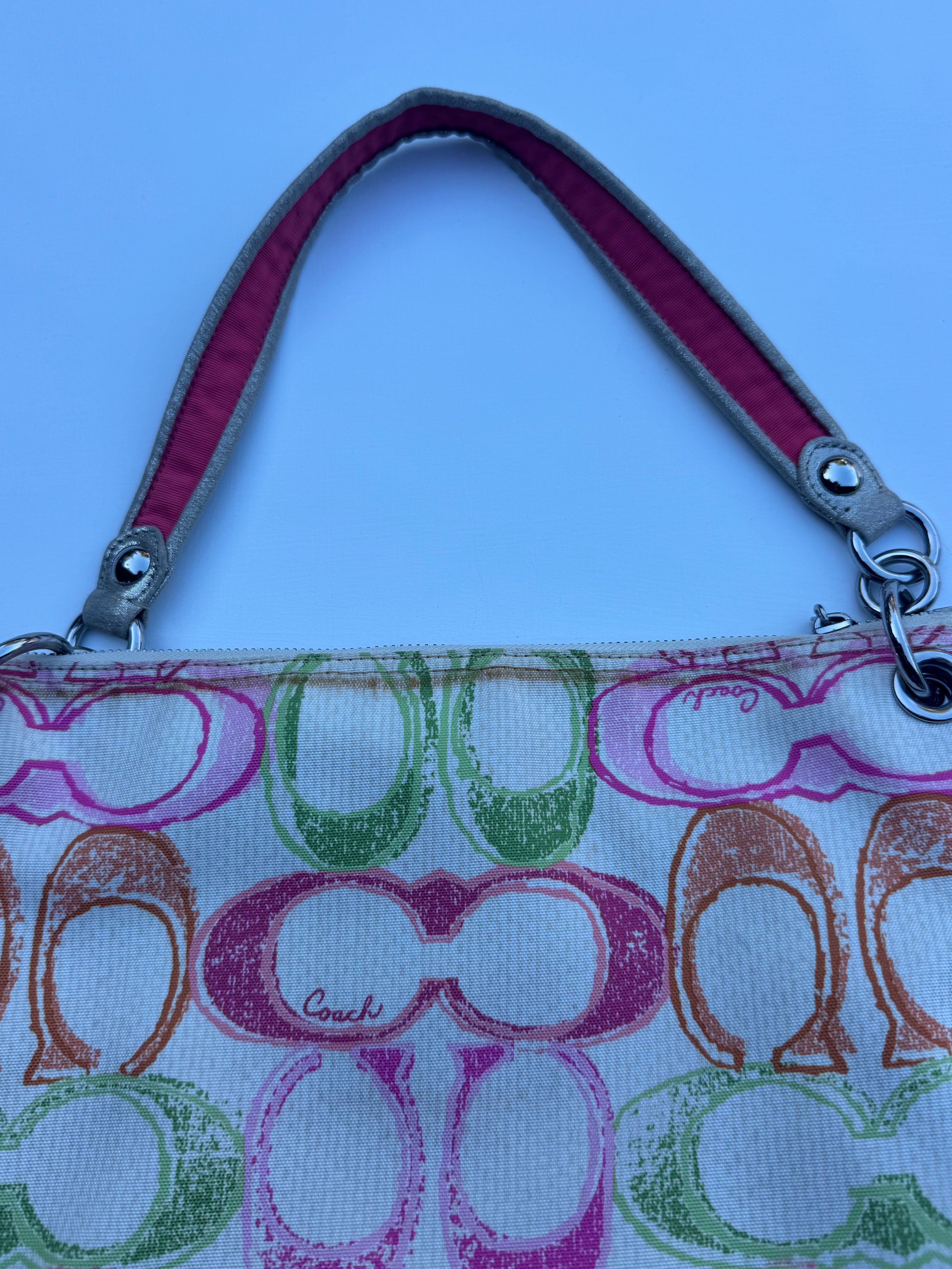 Vintage Coach x Poppy Dream Hippie Scribble SET - RARE
