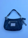Vintage Coach x Poppy Black Hobo Bag