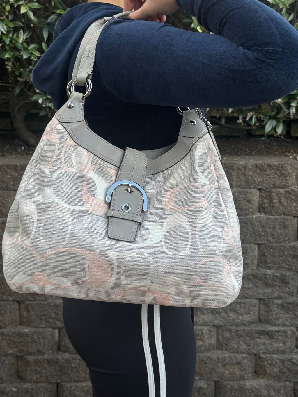 Vintage Coach Large Soho Lynn Hobo Bag