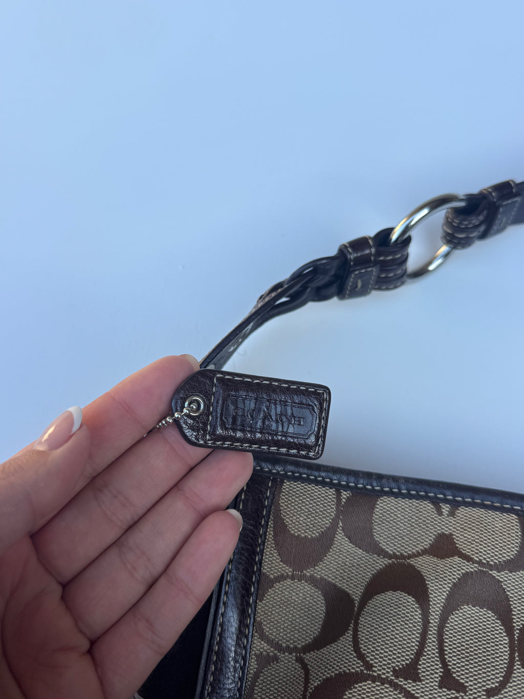 Vintage Coach Soho Hobo Medium Shoulder Bag - Brown