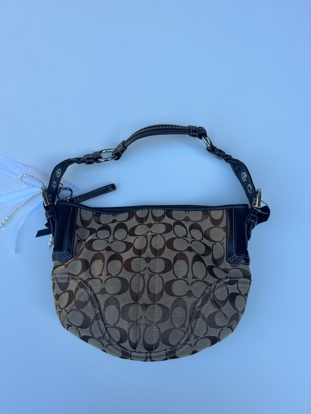 Vintage Coach Soho Hobo Medium Shoulder Bag - Brown