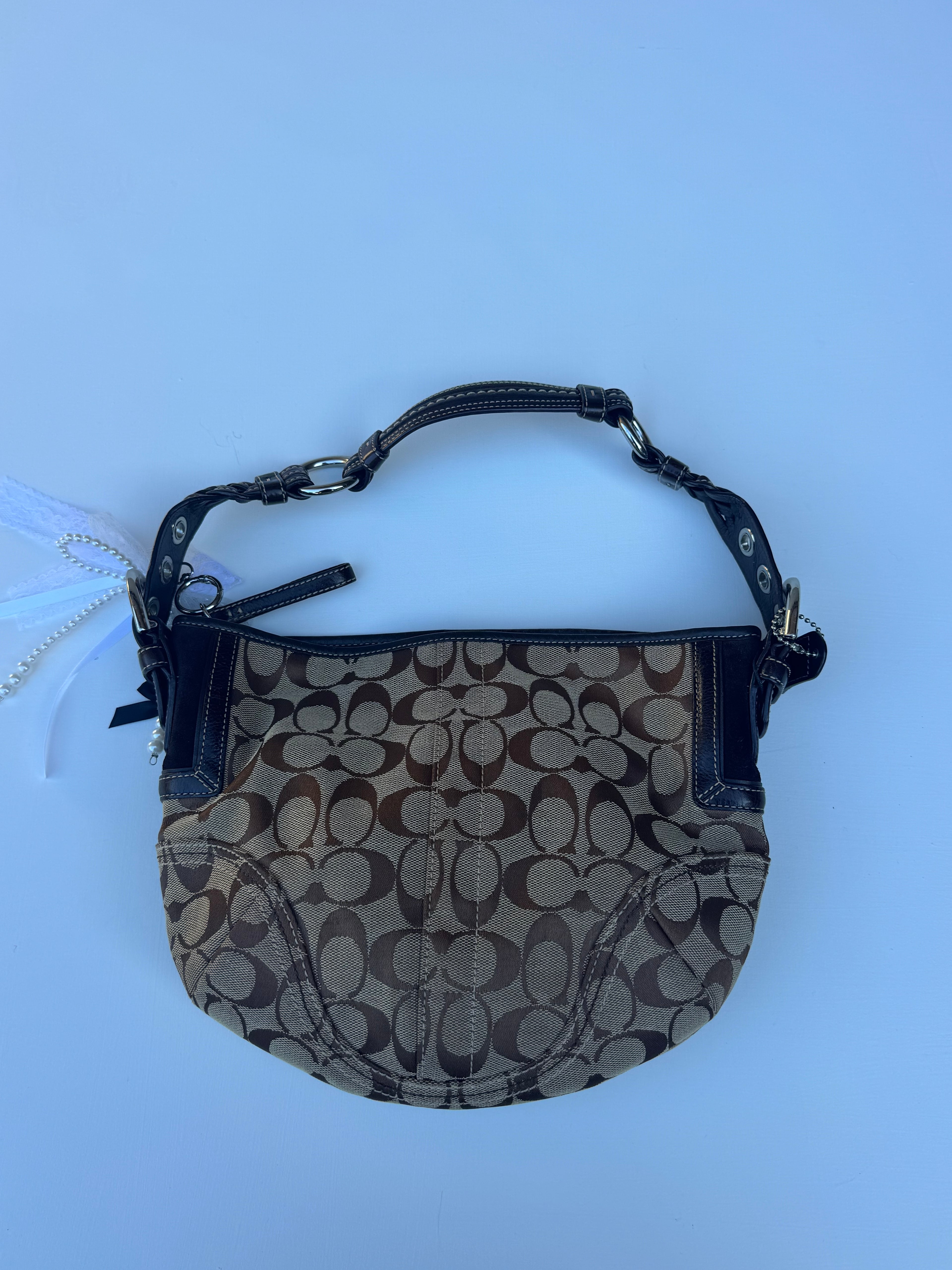 Vintage Coach Soho Hobo Medium Shoulder Bag - Brown