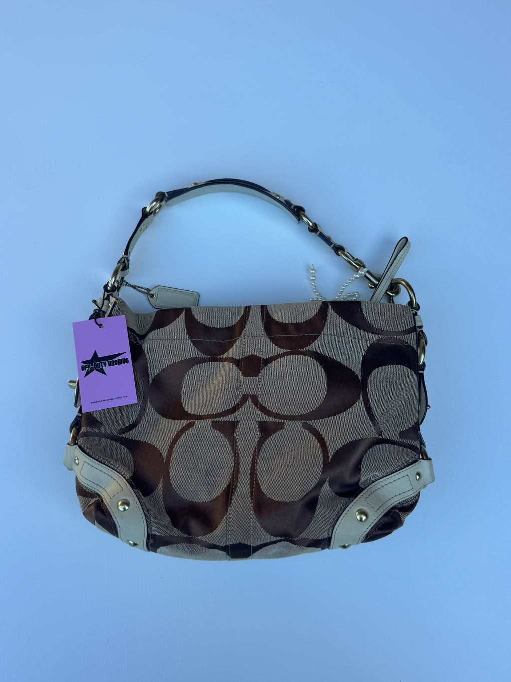 Vintage Coach Carly Medium Hobo Bag