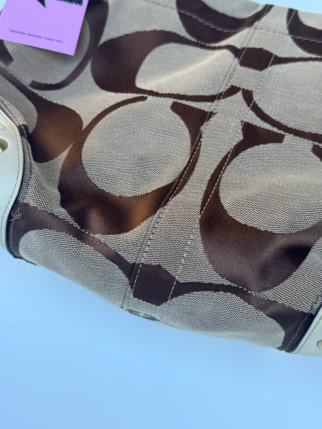 Vintage Coach Carly Medium Hobo Bag