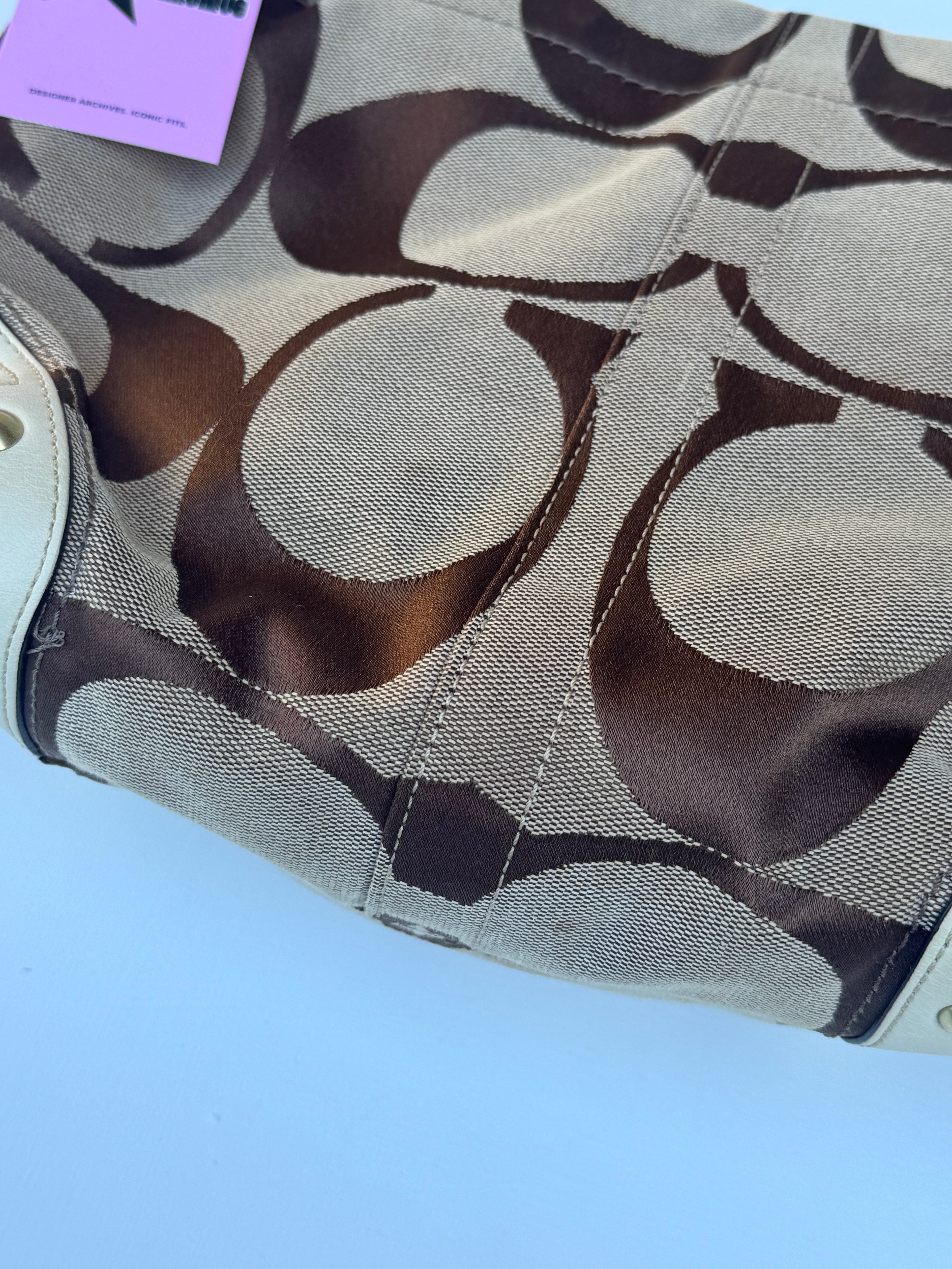 Vintage Coach Carly Medium Hobo Bag