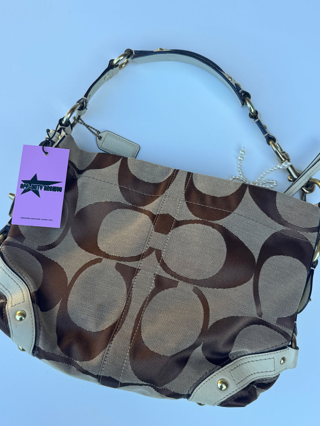 Vintage Coach Carly Medium Hobo Bag
