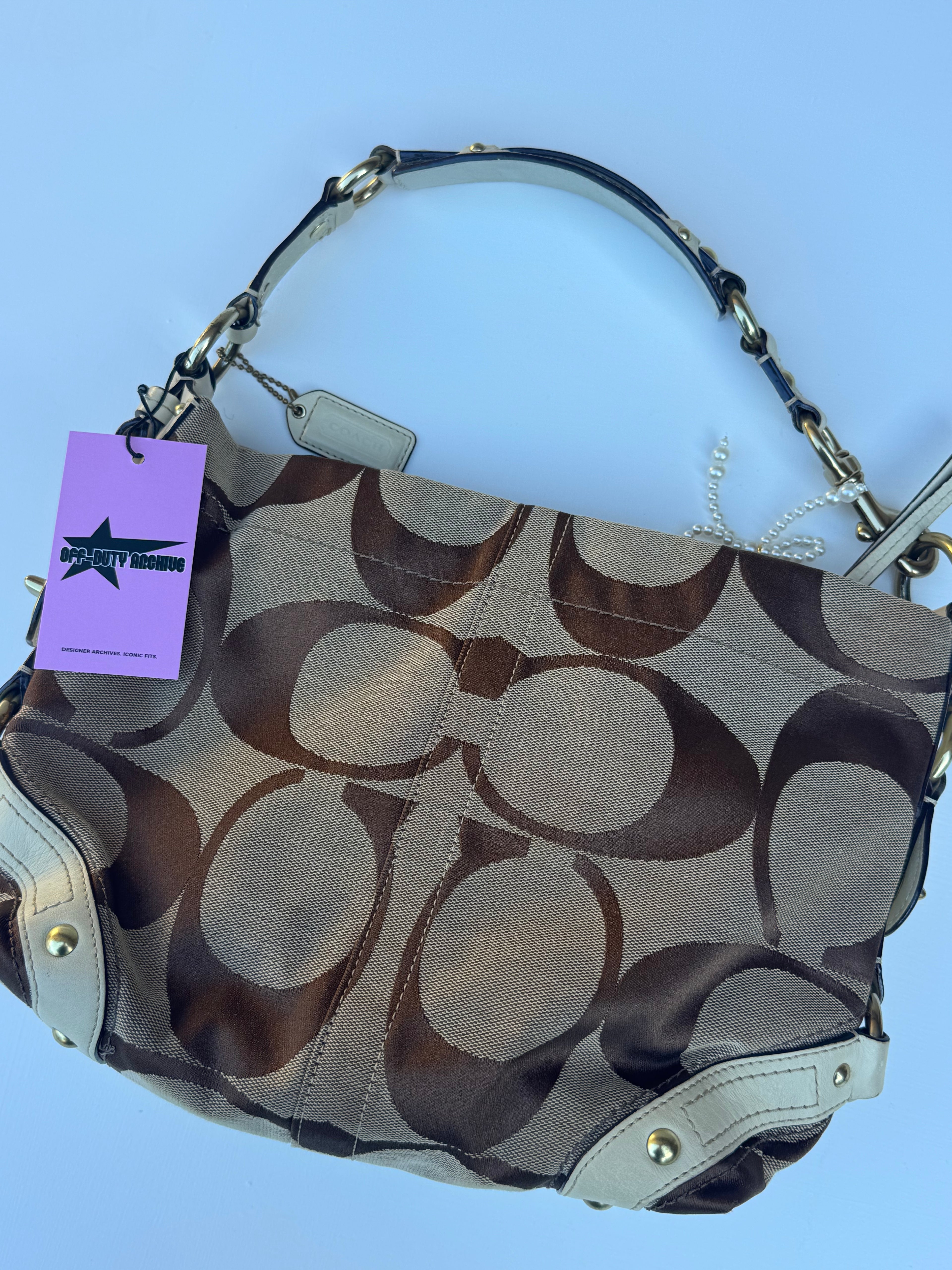 Vintage Coach Carly Medium Hobo Bag