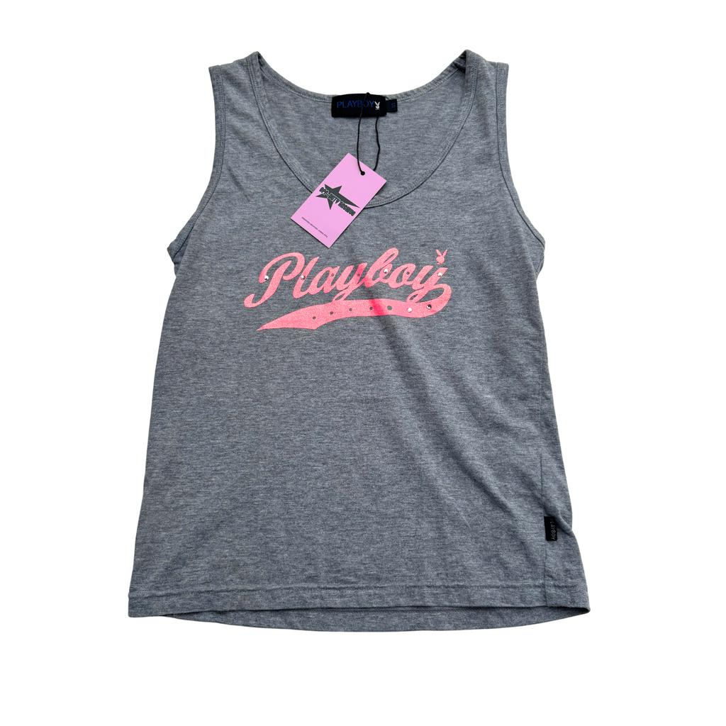 Vintage Playboy Tank Top Y2K | M |