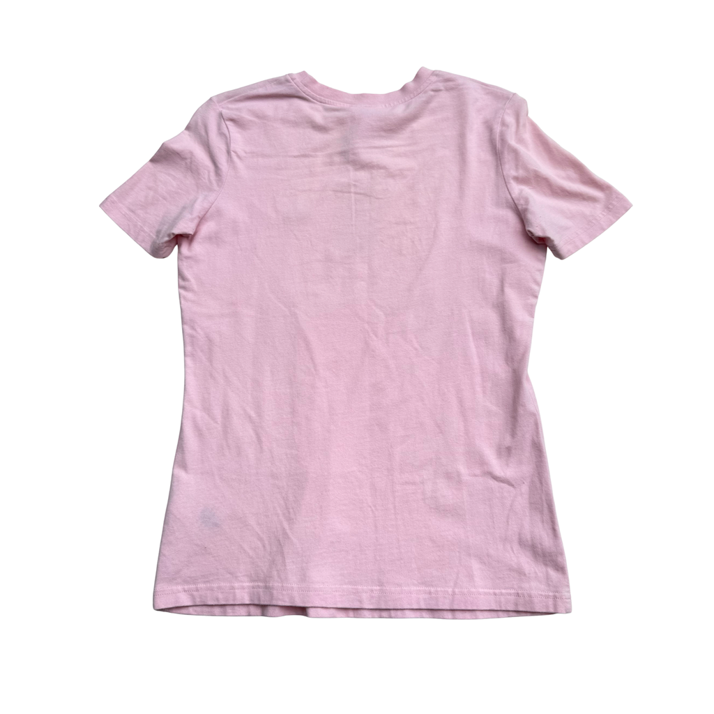 Y2K Adidas Baby Pink Tee | M |